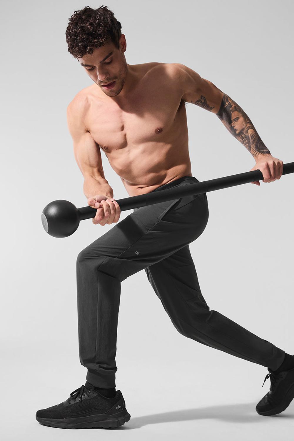 Anthracite Men Alo Yoga Co-Op Pant | Australia  18572-AUIL