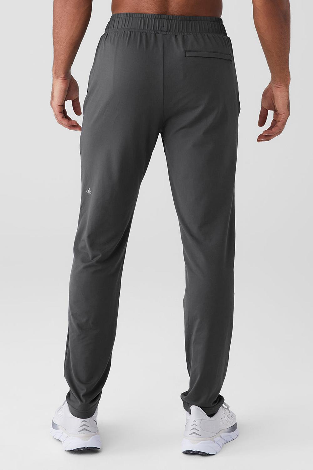 Anthracite Men Alo Yoga Conquer Pulse Pant | Australia  28709-VHTG