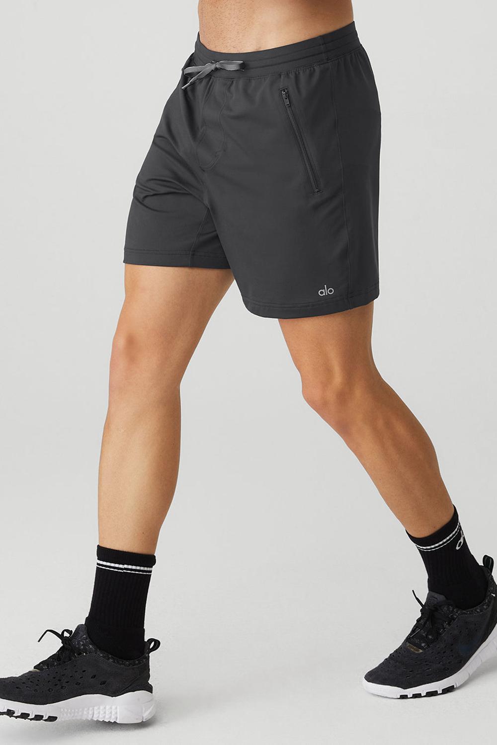 Anthracite Men Alo Yoga Conquer Reform Short | Australia  71542-CETF