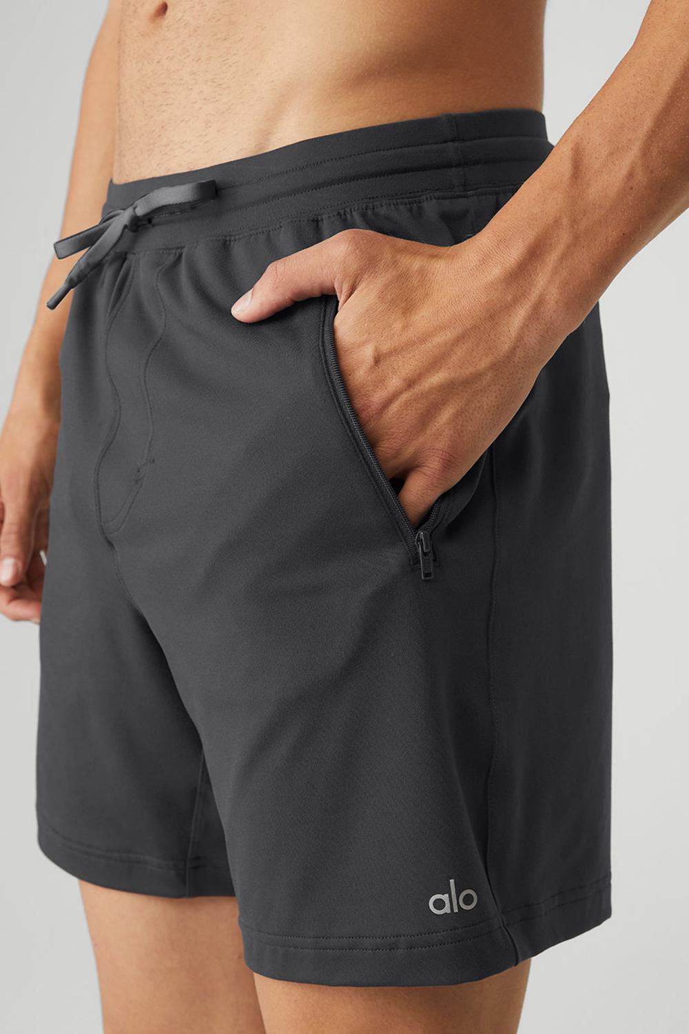 Anthracite Men Alo Yoga Conquer Reform Short | Australia  71542-CETF
