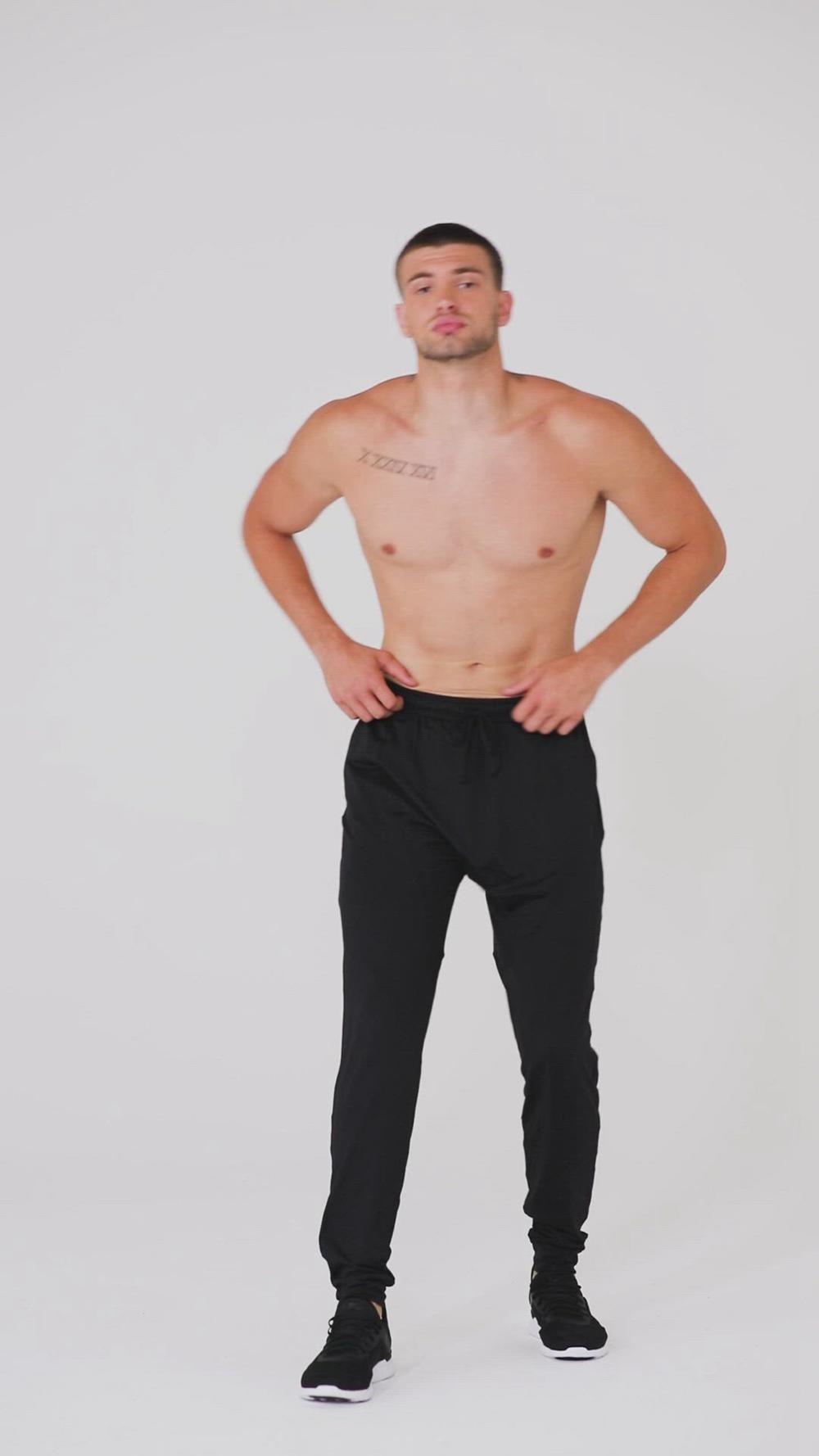 Anthracite Men Alo Yoga Conquer Revitalize Pant | Australia  07159-GNSH