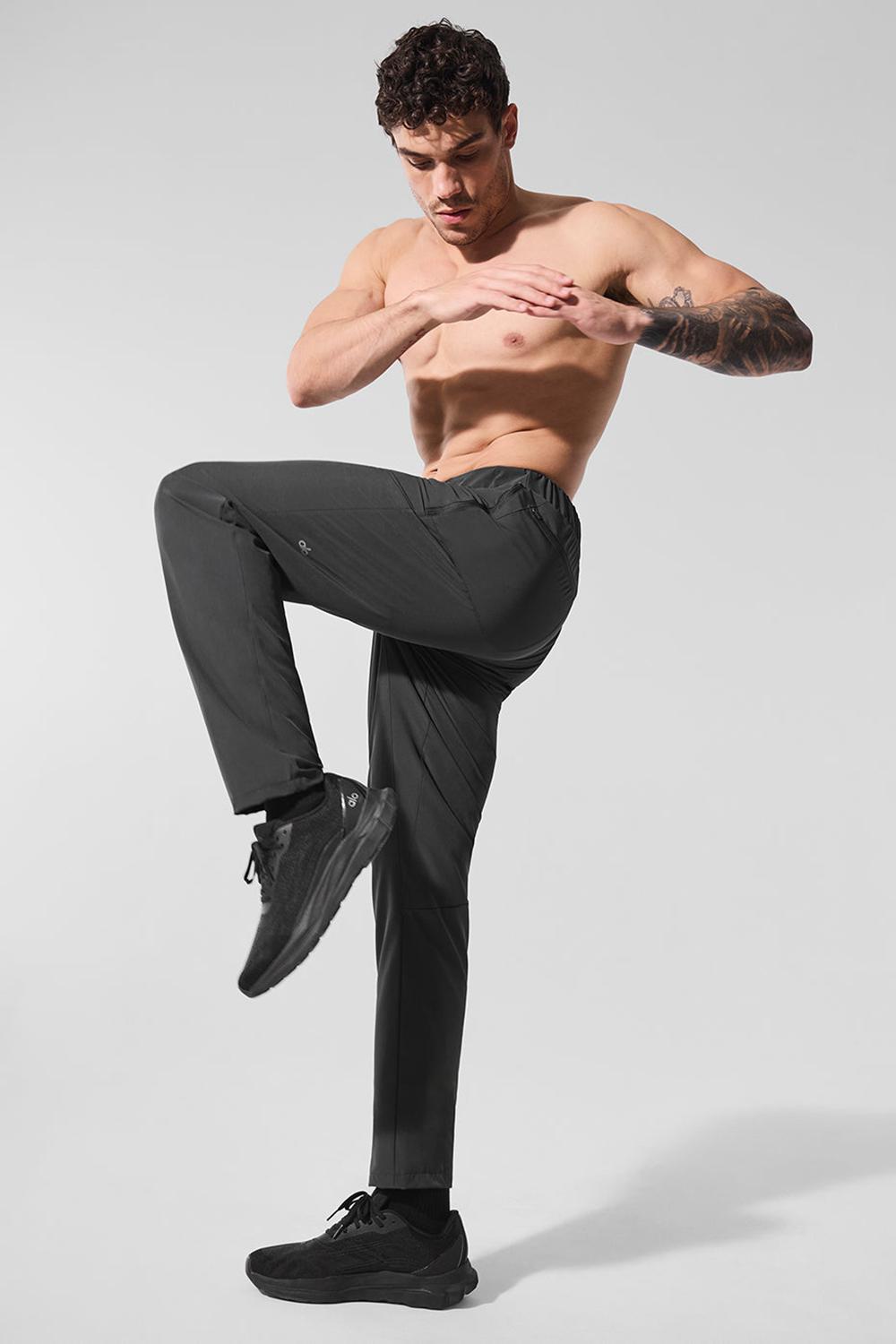 Anthracite Men Alo Yoga Repetition Pant | Australia  42705-AYRW
