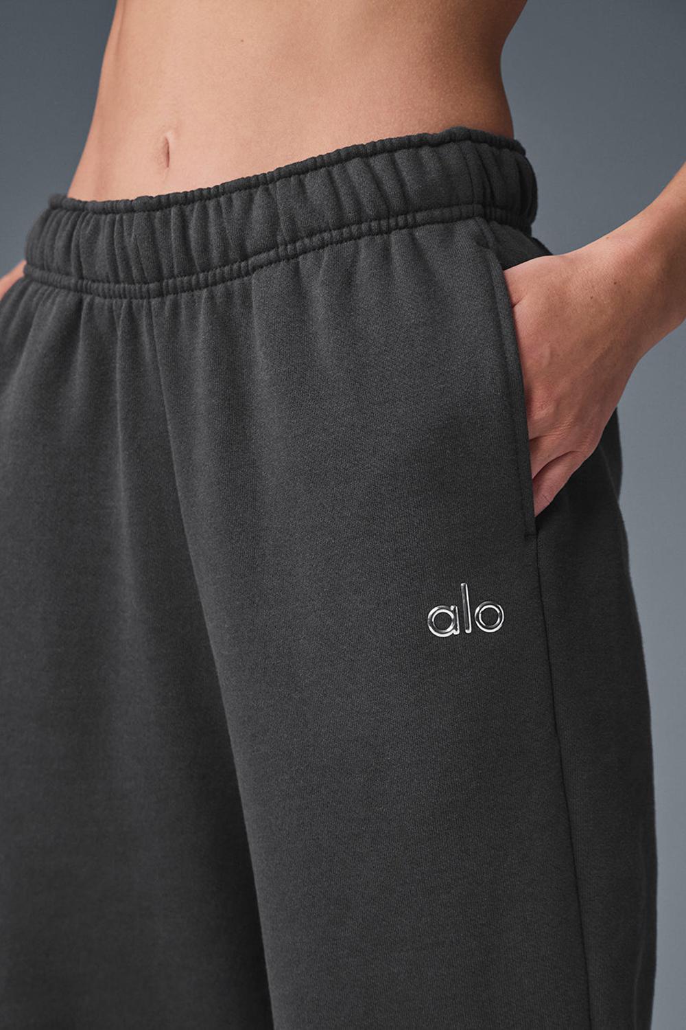 Anthracite Women Alo Yoga Accolade Sweatpant | Australia  50846-FKDM