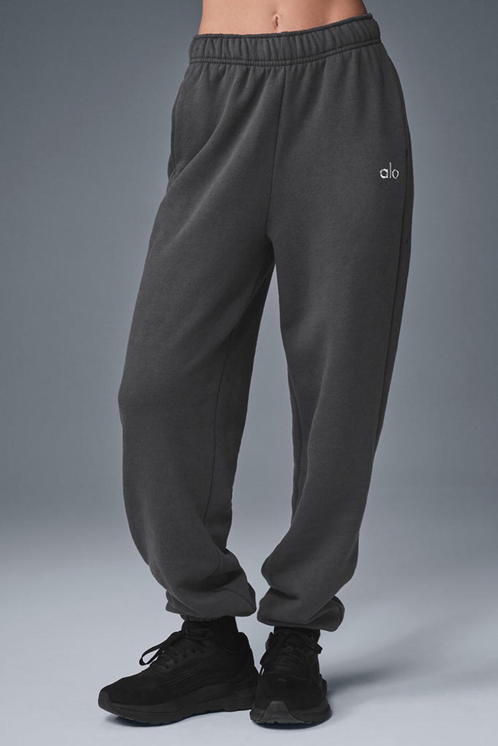 Anthracite Women Alo Yoga Accolade Sweatpant | Australia  50846-FKDM