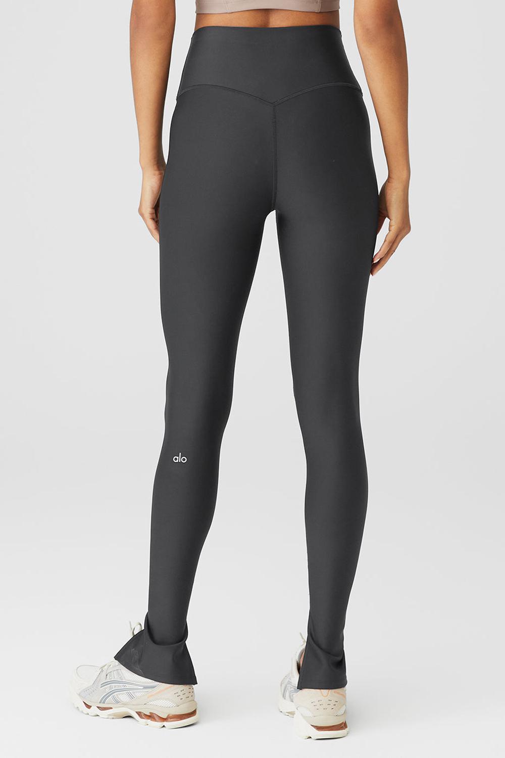 Anthracite Women Alo Yoga Airlift High-Waist Elongated Legging | Australia  72514-OXKI