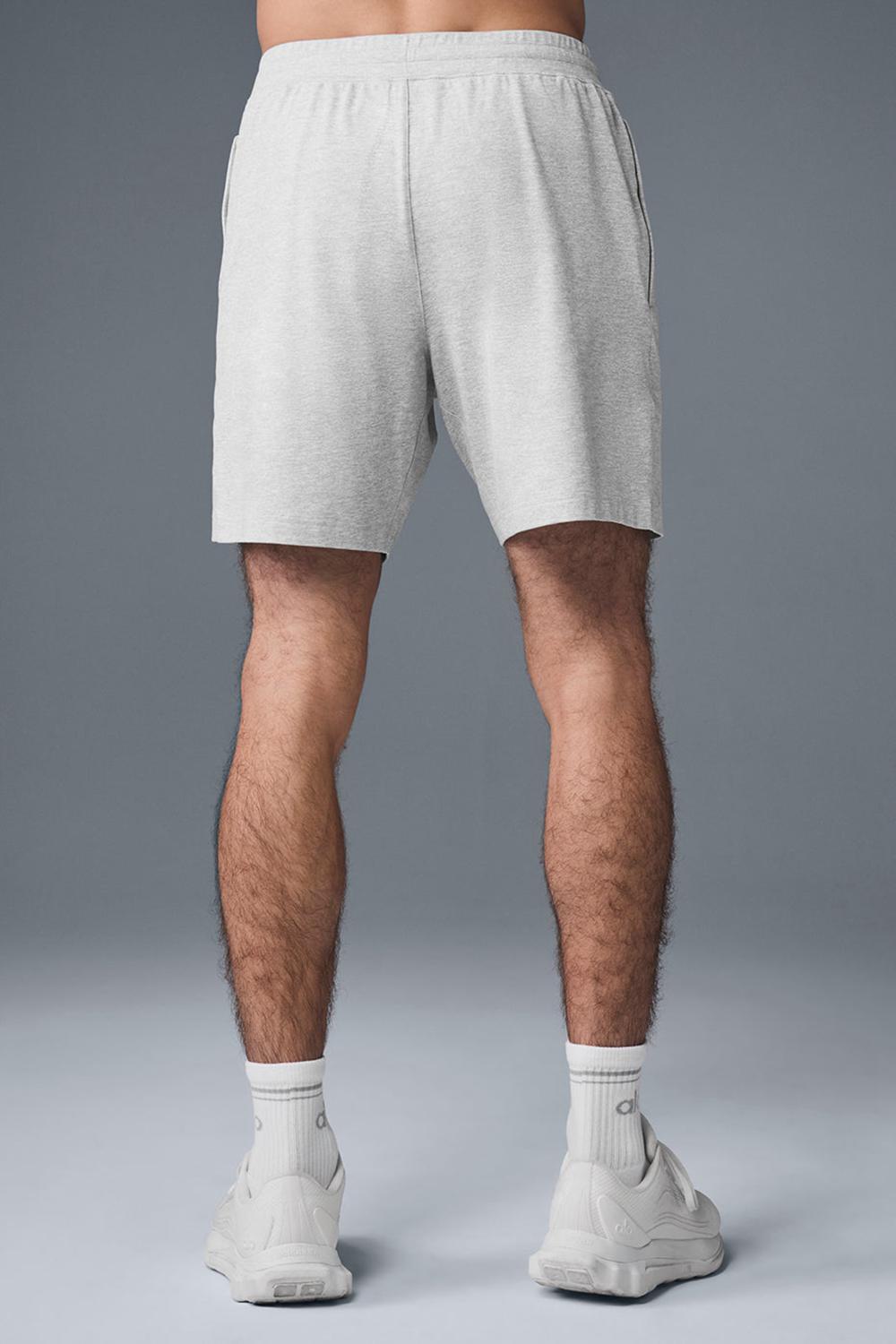 Athletic Heather Grey Men Alo Yoga 7