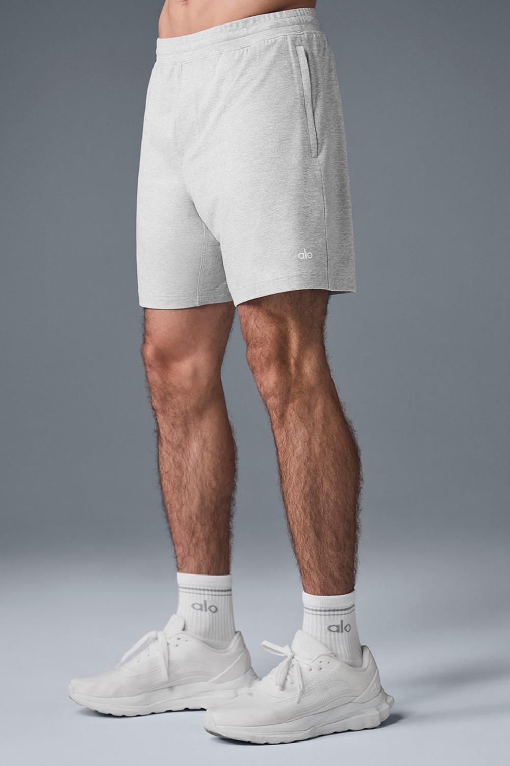 Athletic Heather Grey Men Alo Yoga 7