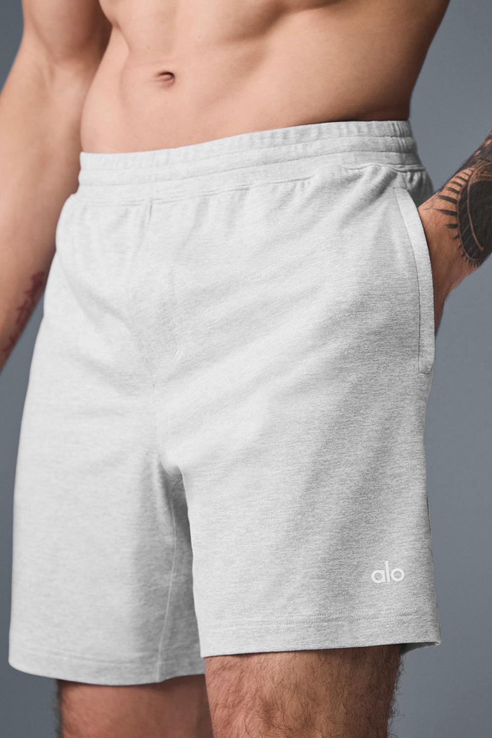 Athletic Heather Grey Men Alo Yoga 7