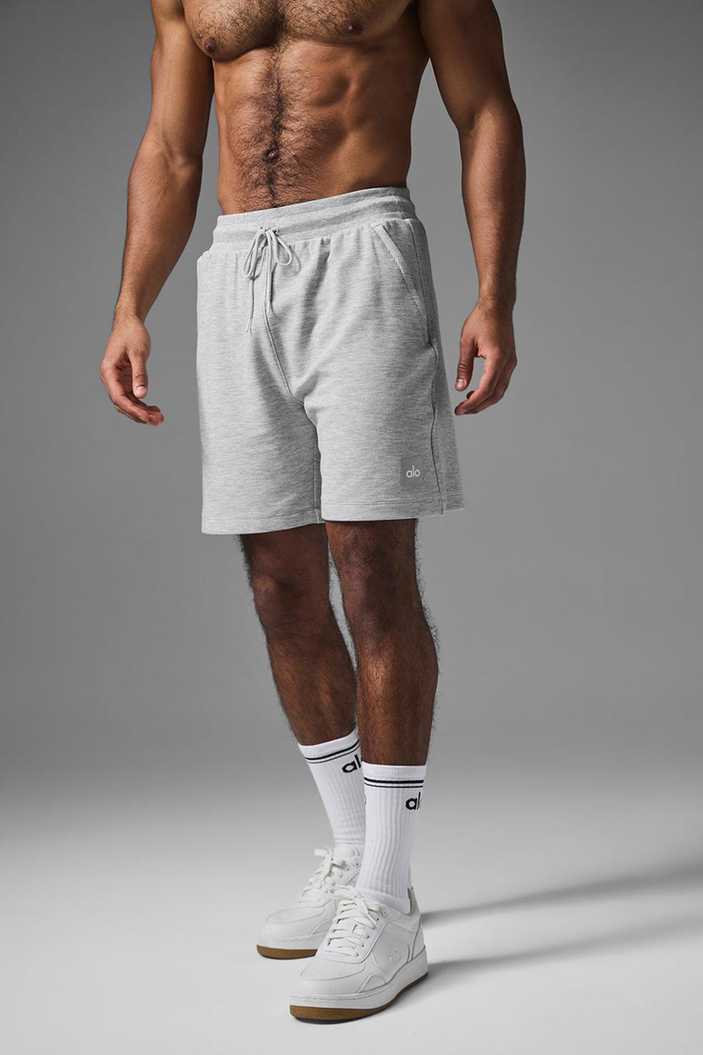 Athletic Heather Grey Men Alo Yoga 7