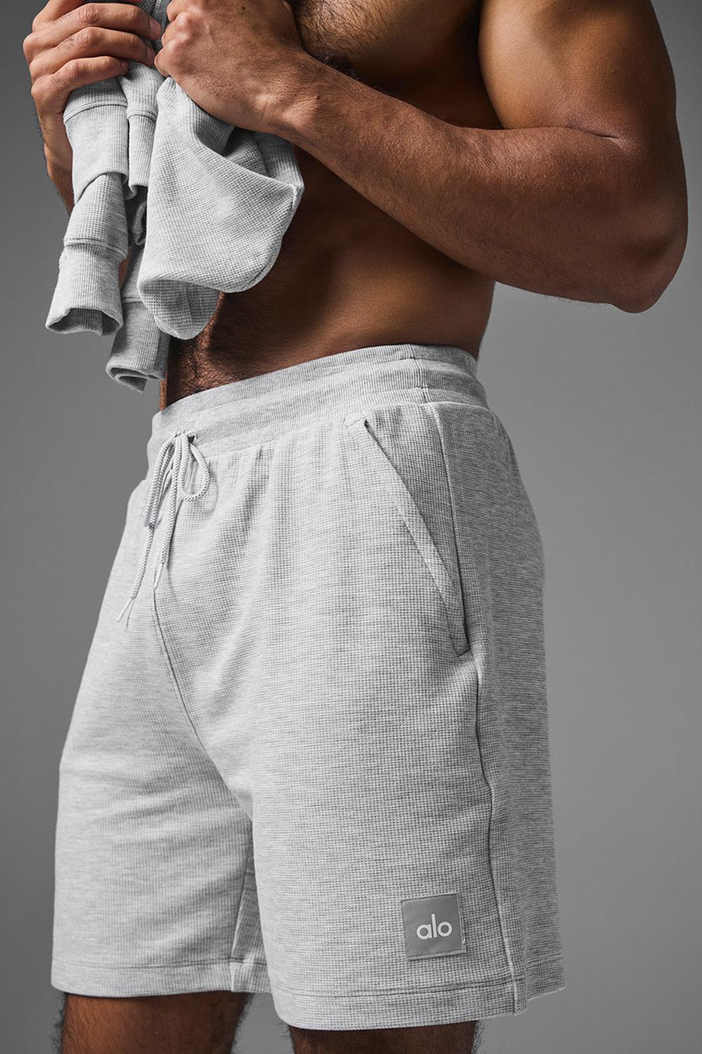 Athletic Heather Grey Men Alo Yoga 7