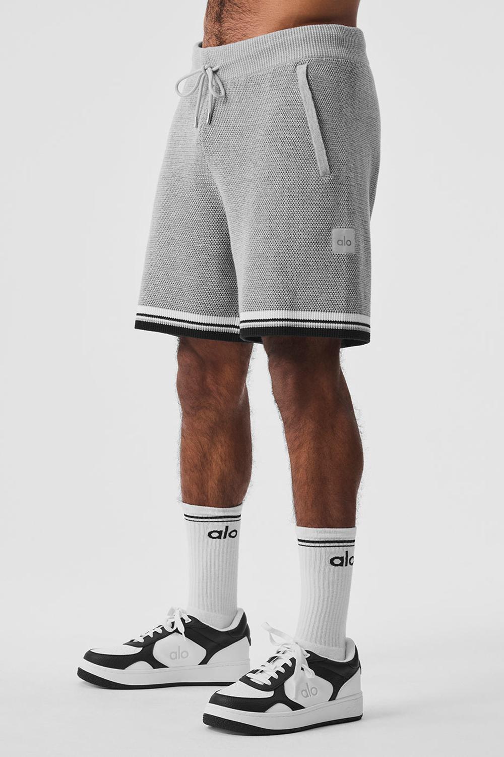 Athletic Heather Grey Men Alo Yoga 7