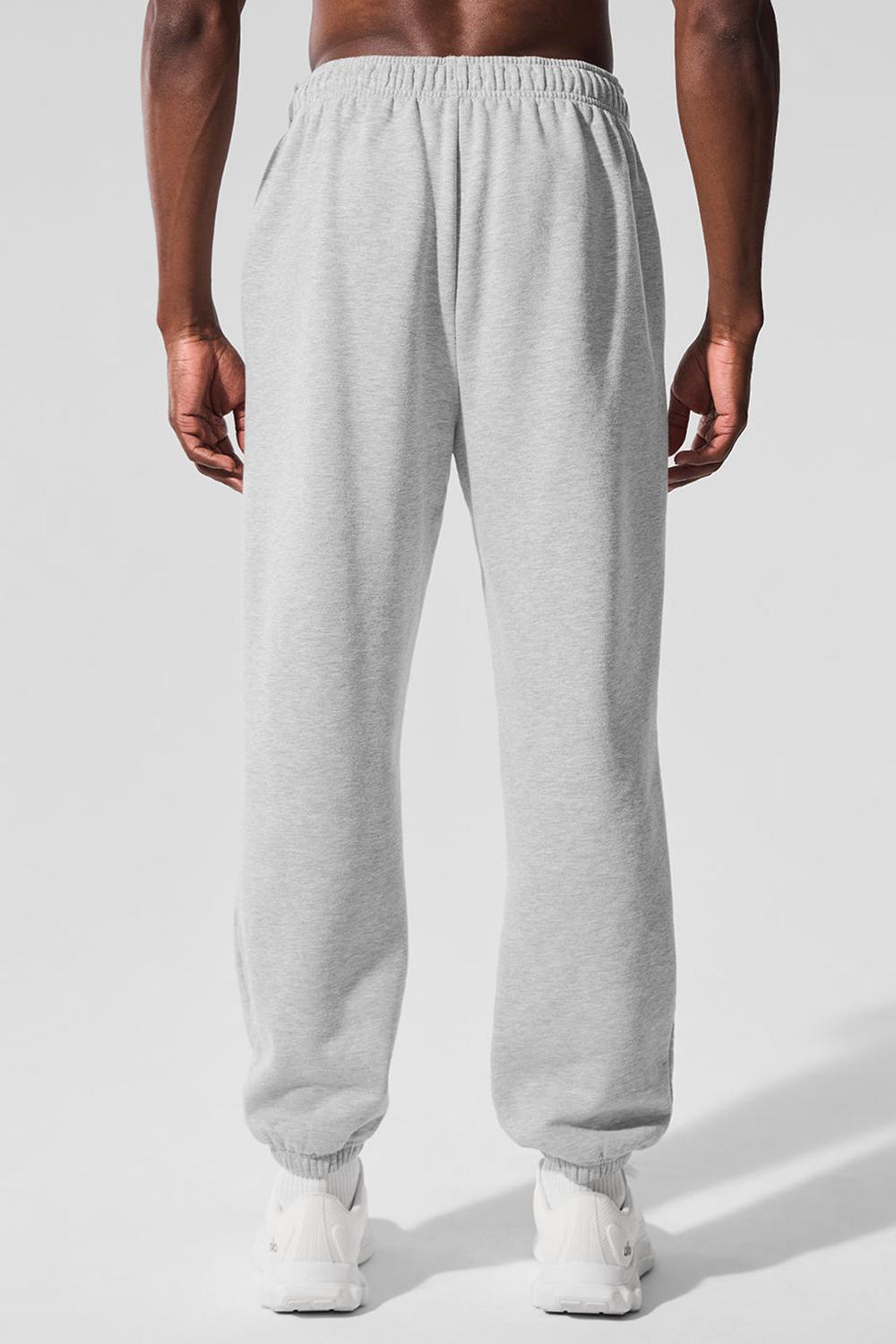 Athletic Heather Grey Men Alo Yoga Accolade Sweatpant | Australia  37469-GHPJ