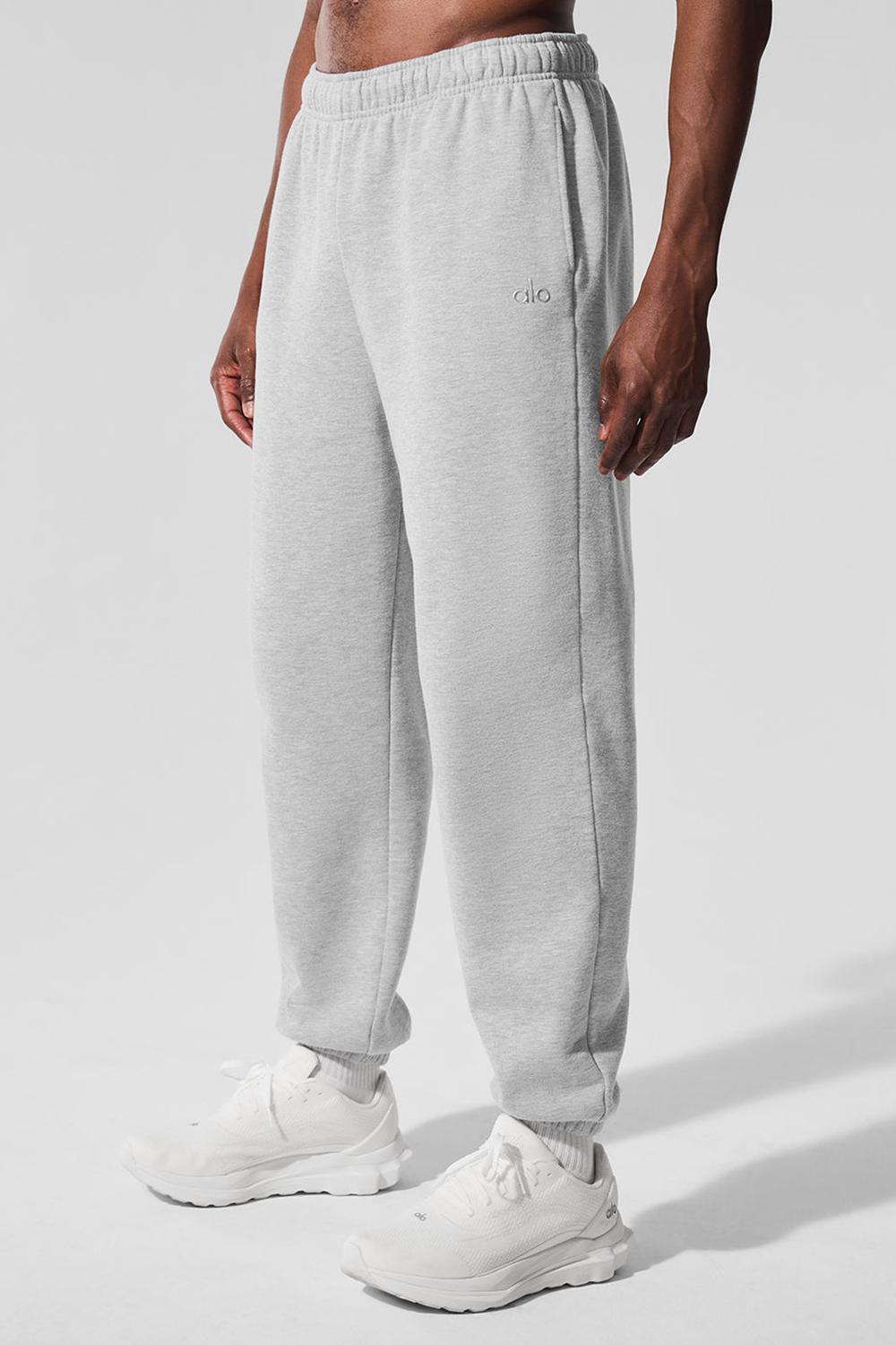 Athletic Heather Grey Men Alo Yoga Accolade Sweatpant | Australia  37469-GHPJ