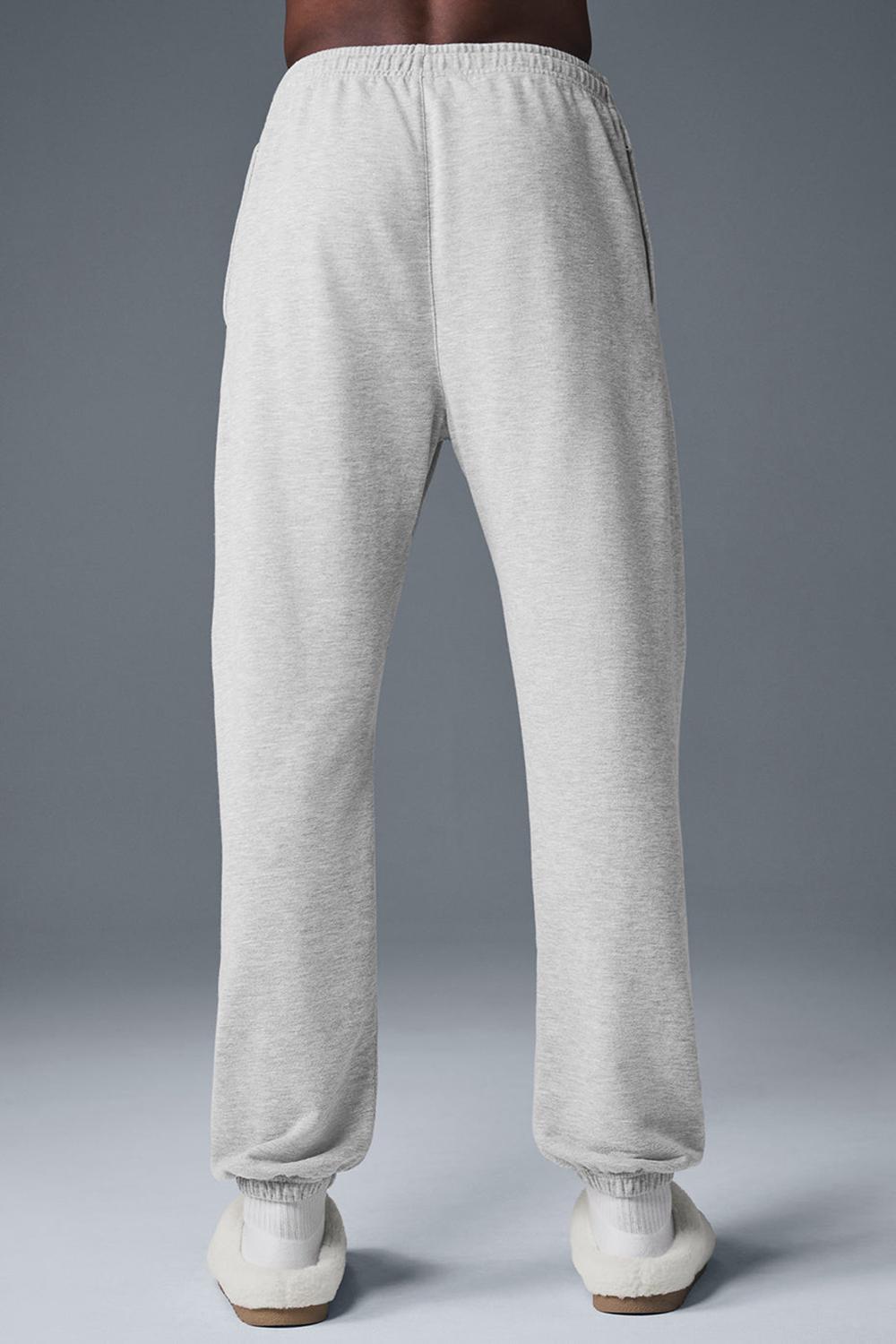 Athletic Heather Grey Men Alo Yoga Chill Sweatpant | Australia  20456-XCUQ