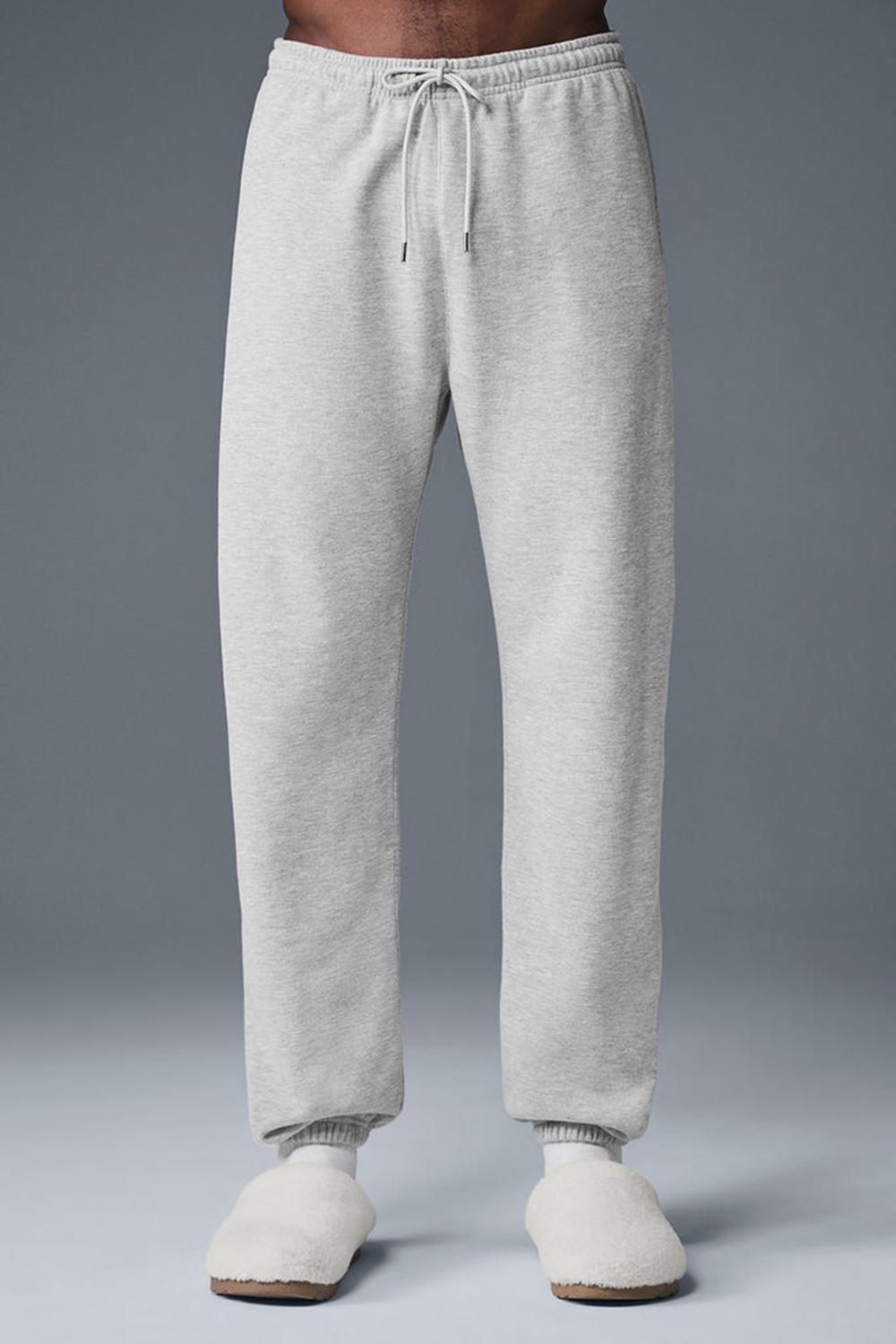 Athletic Heather Grey Men Alo Yoga Chill Sweatpant | Australia  20456-XCUQ