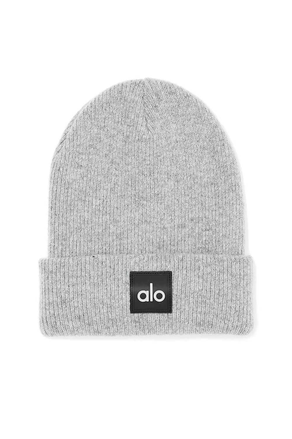 Athletic Heather Grey Men Alo Yoga Everyday Beanie | Australia  41690-GLXJ