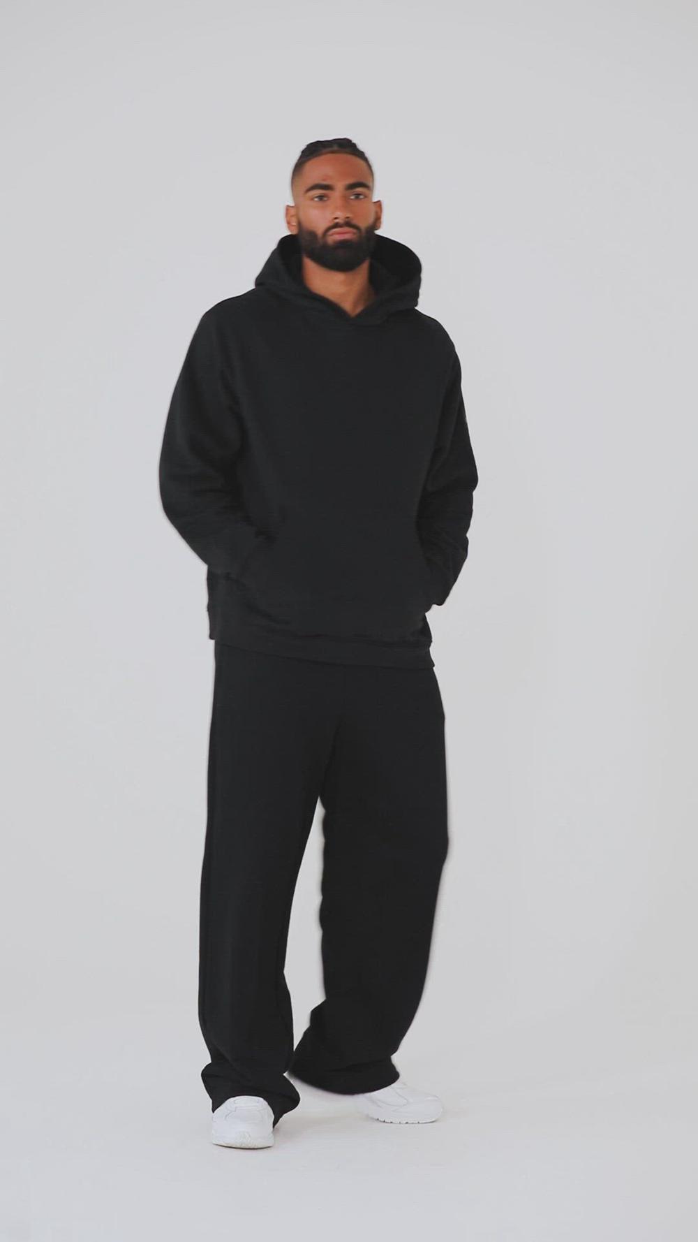 Athletic Heather Grey Men Alo Yoga Renown Heavy Weight Hoodie | Australia  41897-XUMQ