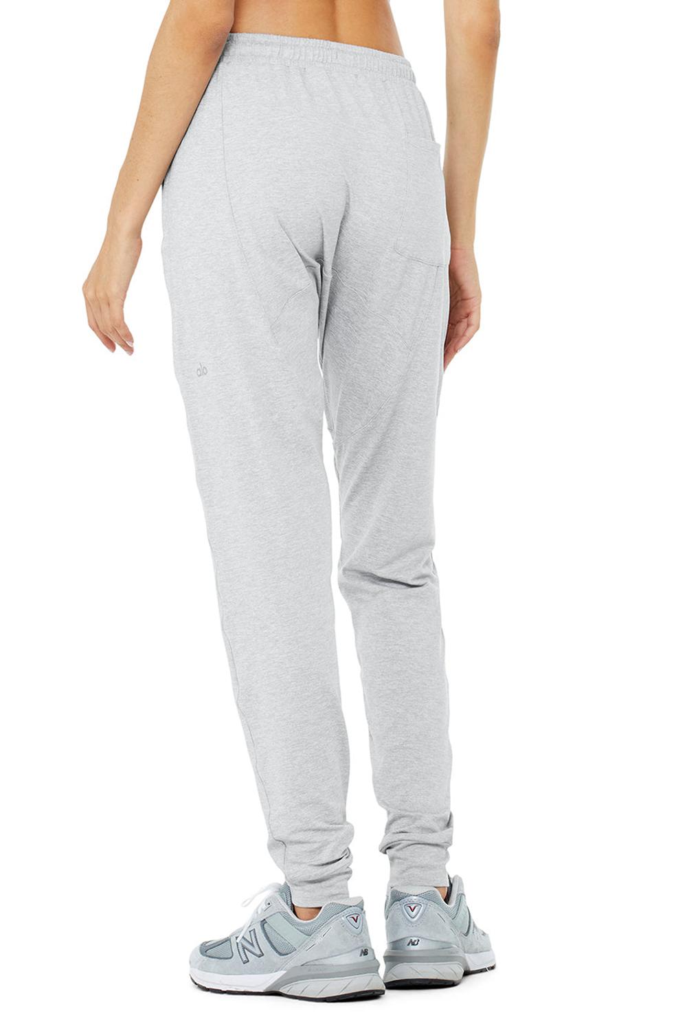 Athletic Heather Grey Women Alo Yoga Conquer Revitalize Pant | Australia  59863-FZHP