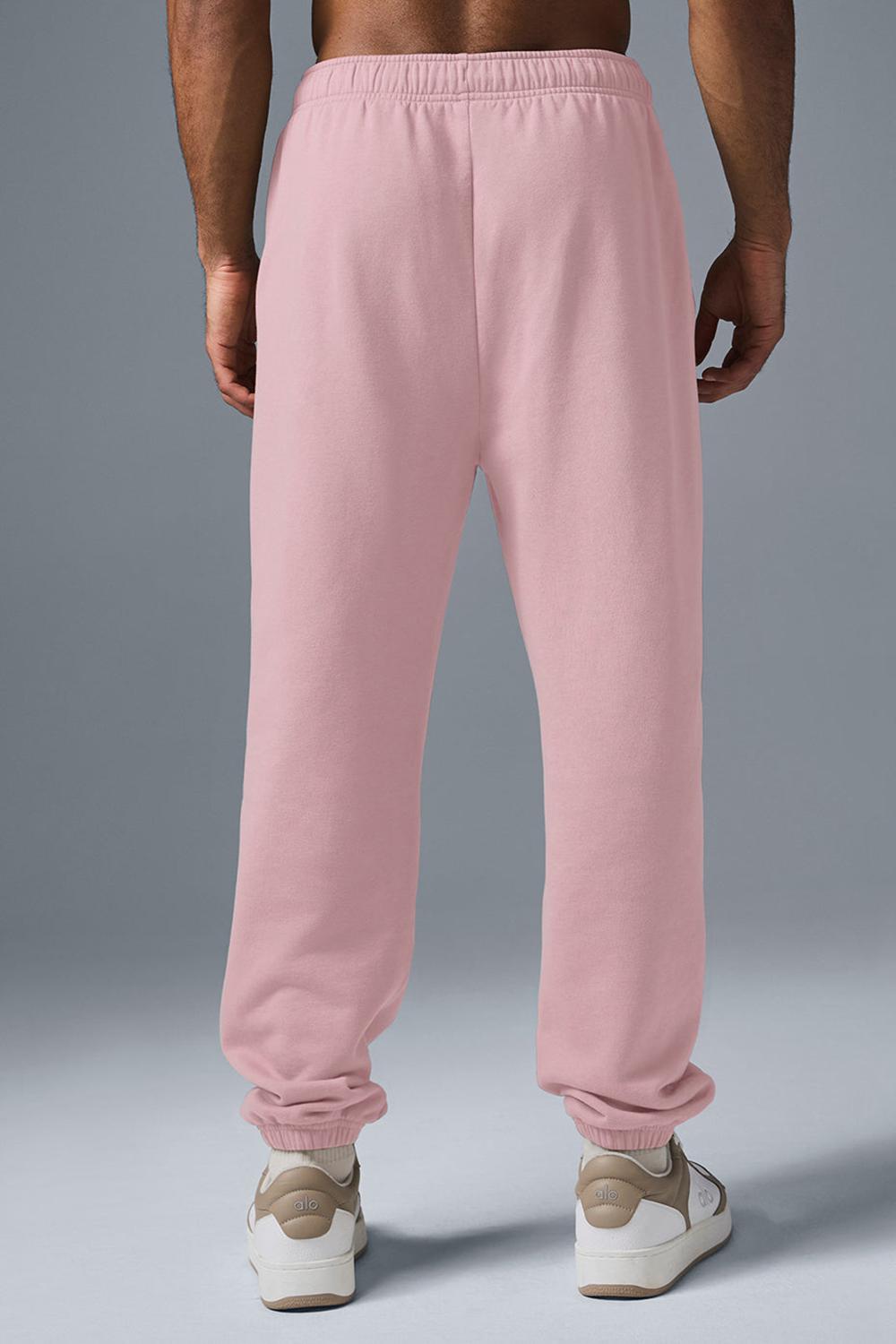 Ballet Pink Men Alo Yoga Accolade Sweatpant | Australia  28069-VBRM