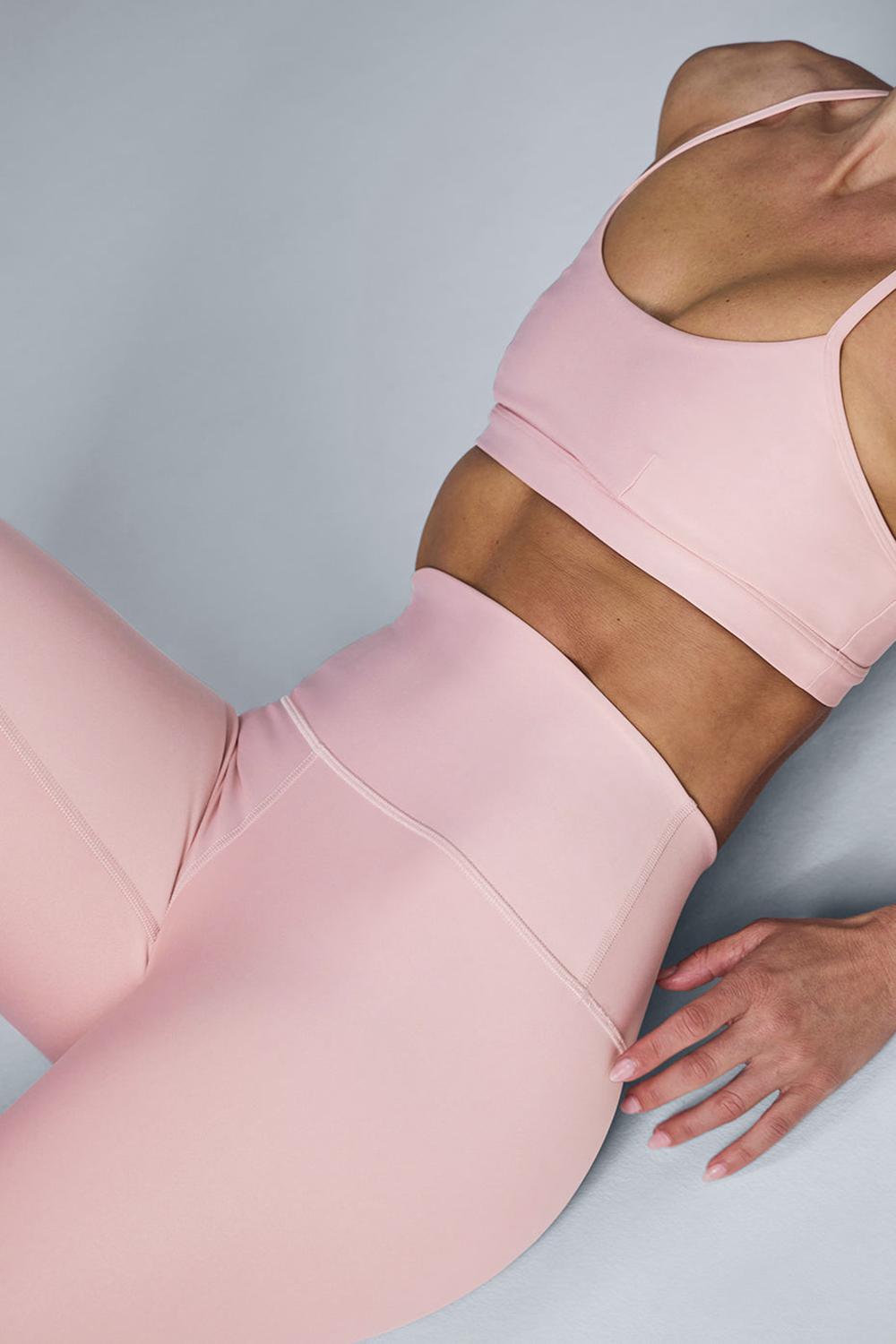 Ballet Pink Women Alo Yoga Airlift Intrigue Bra | Australia  27986-VIWN