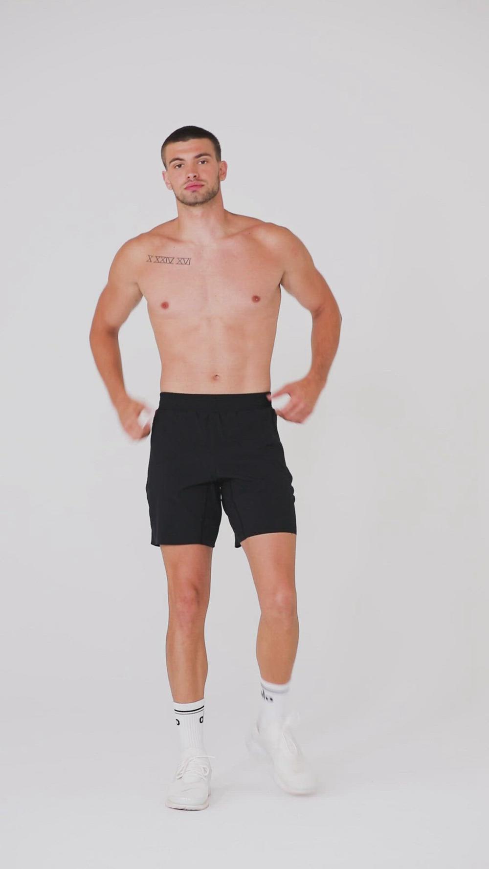 Black Men Alo Yoga 7” Advance 2-In-1 Short | Australia  93201-WRAD