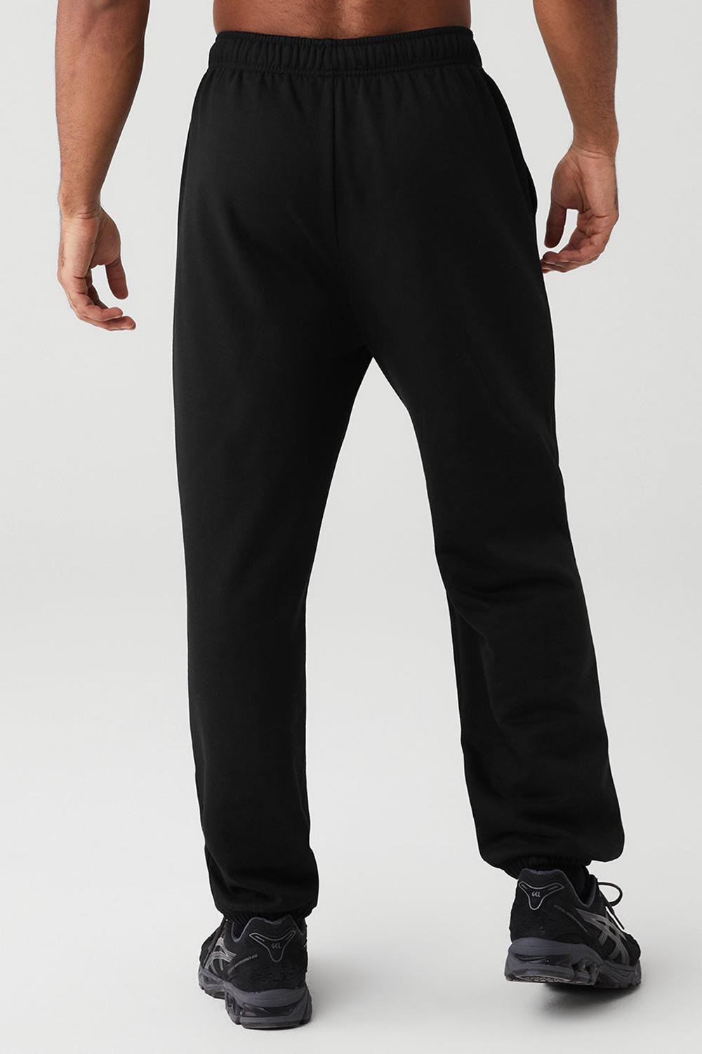 Black Men Alo Yoga Accolade Sweatpant | Australia  94568-RITP