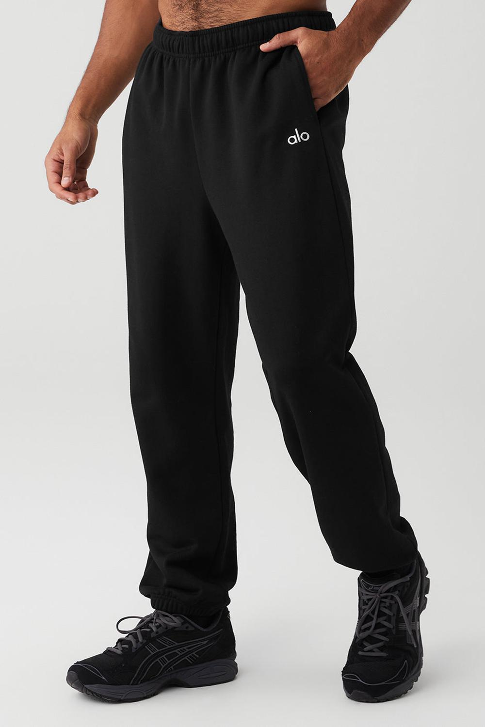Black Men Alo Yoga Accolade Sweatpant | Australia  94568-RITP