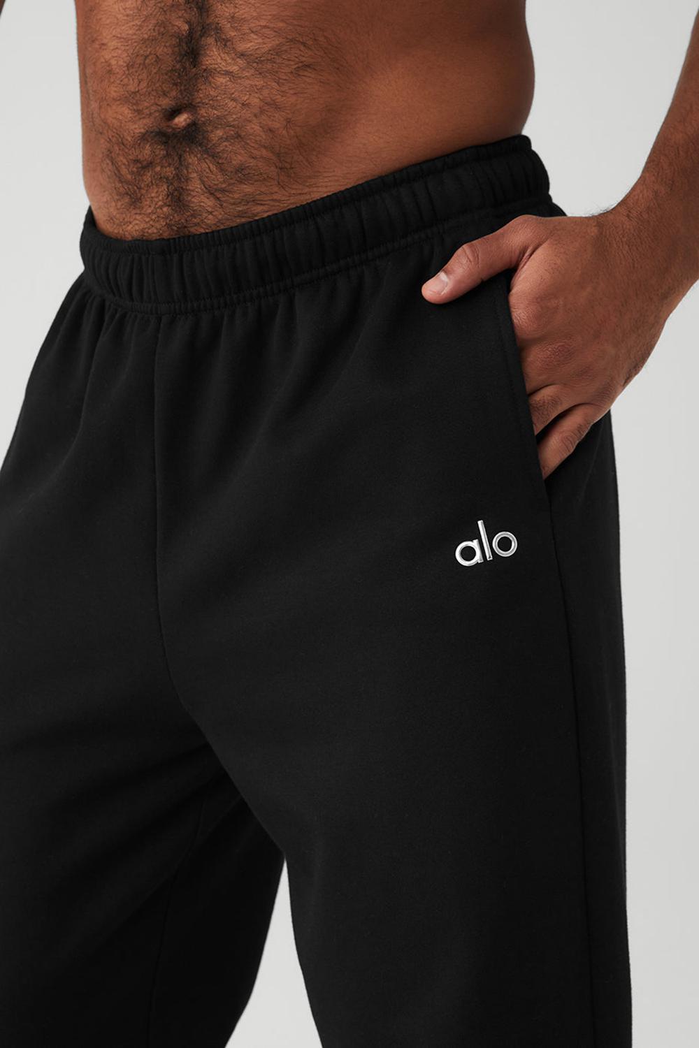 Black Men Alo Yoga Accolade Sweatpant | Australia  94568-RITP