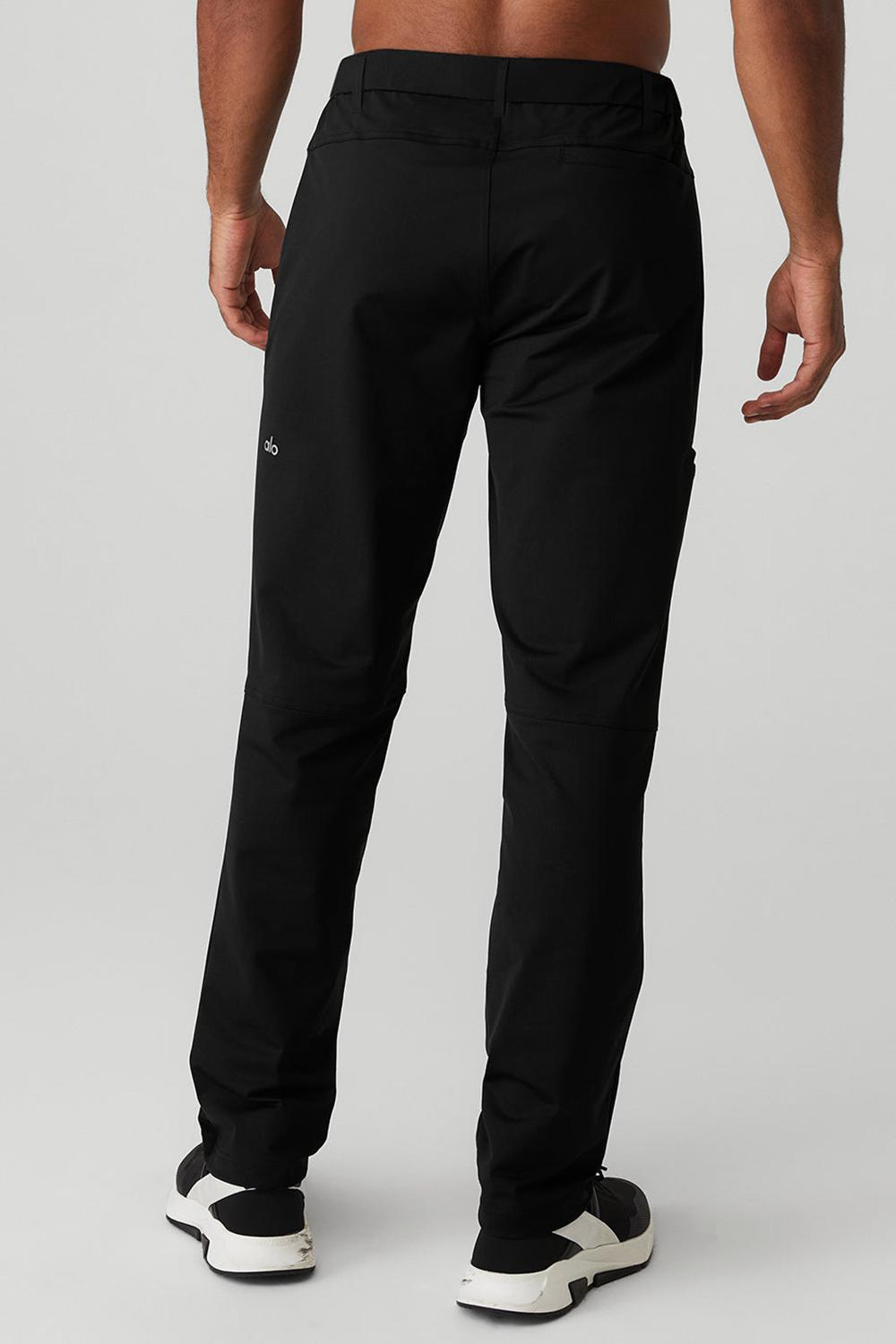 Black Men Alo Yoga Block Pant | Australia  71624-PFKE