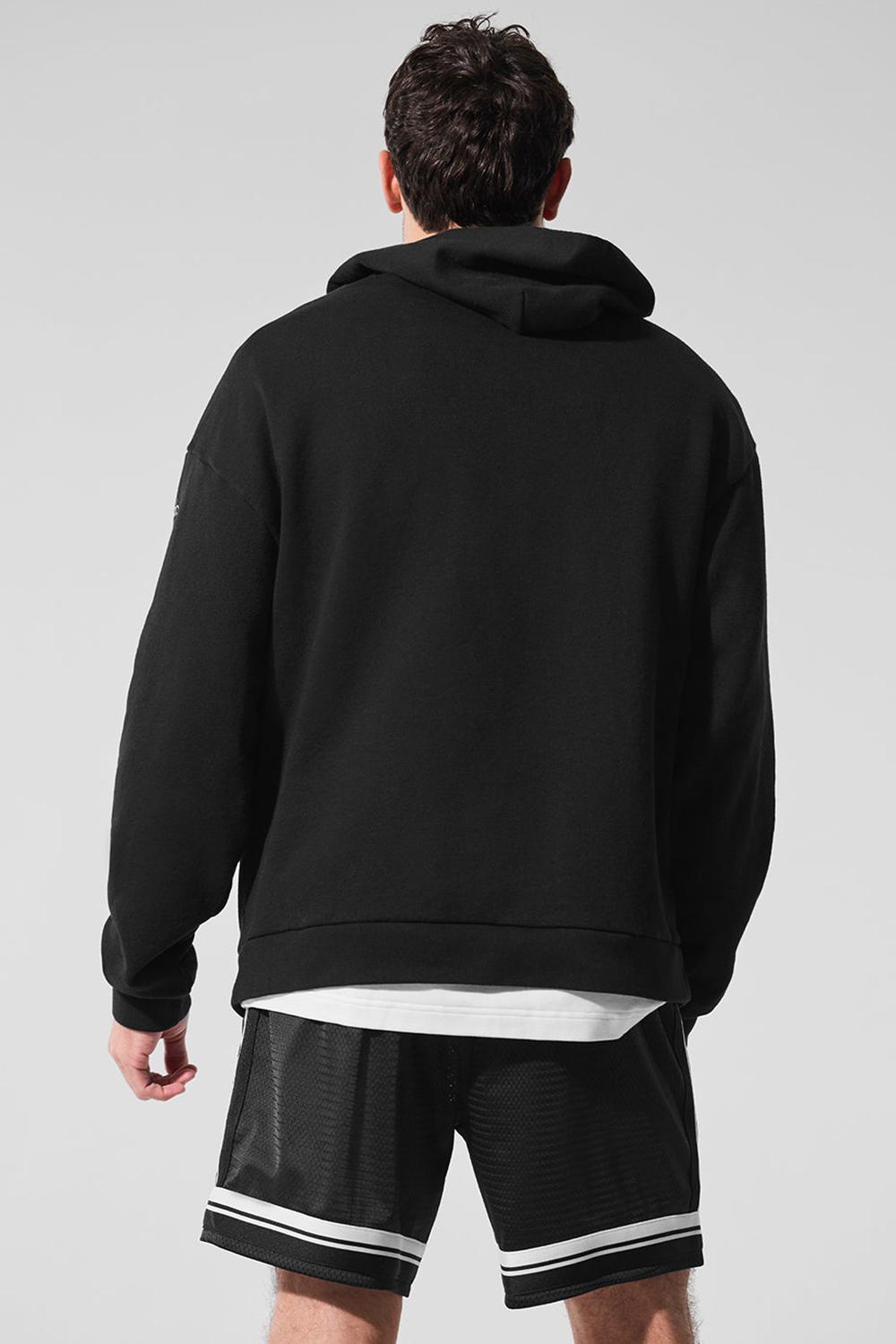Black Men Alo Yoga Chill Hoodie | Australia  14650-UVPD