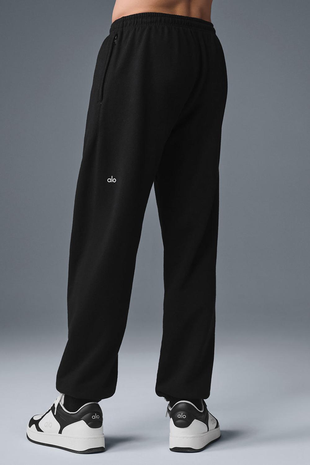Black Men Alo Yoga Chill Sweatpant | Australia  17836-CZTR