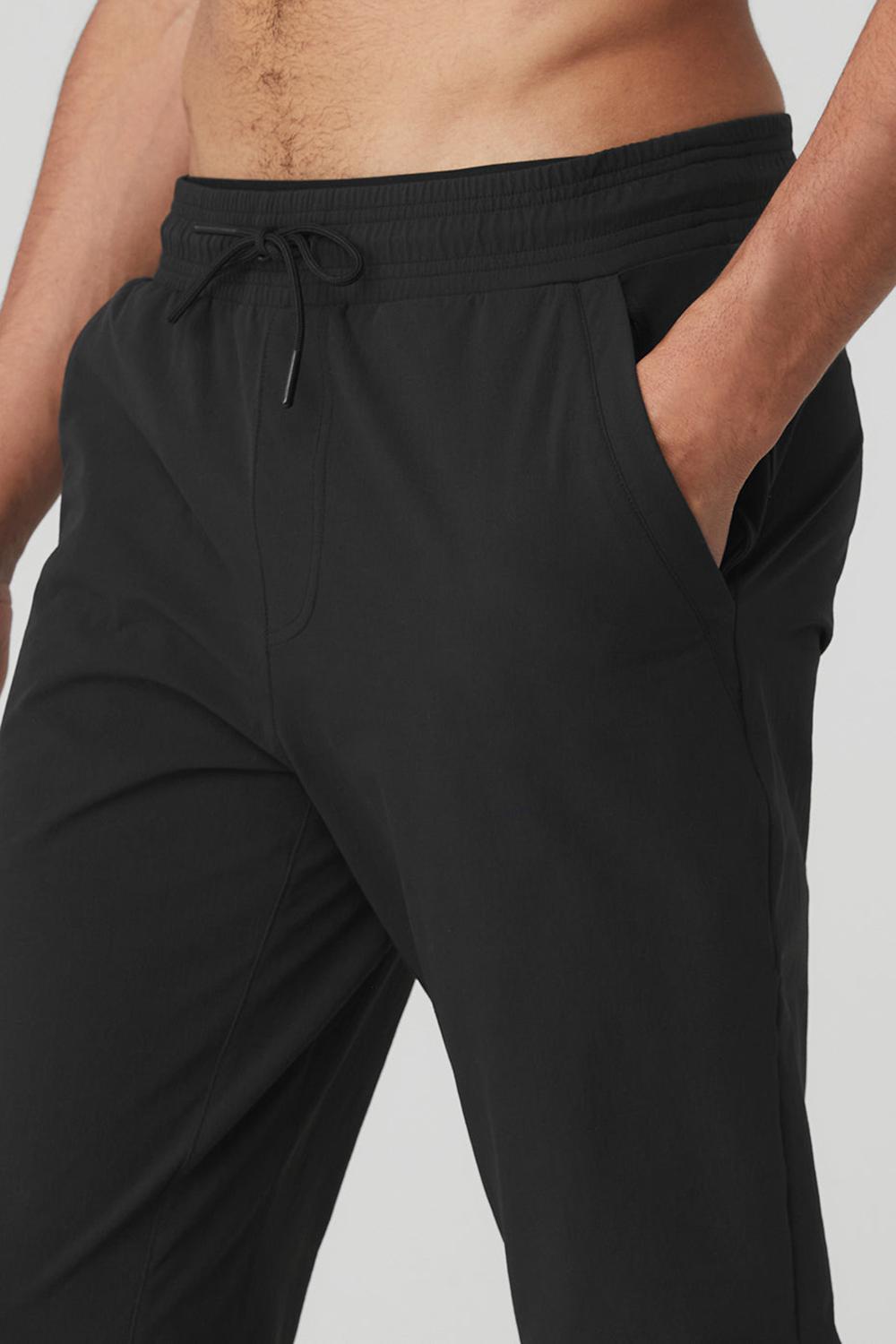 Black Men Alo Yoga Co-Op 7/8 Pant | Australia  72530-QGPZ