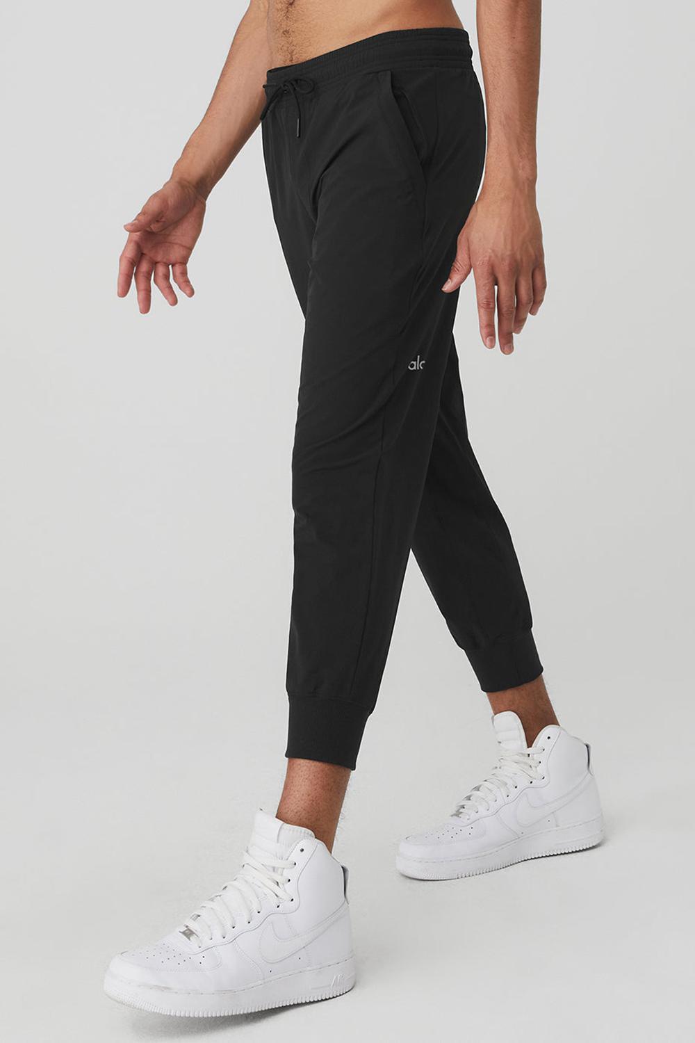 Black Men Alo Yoga Co-Op 7/8 Pant | Australia  72530-QGPZ