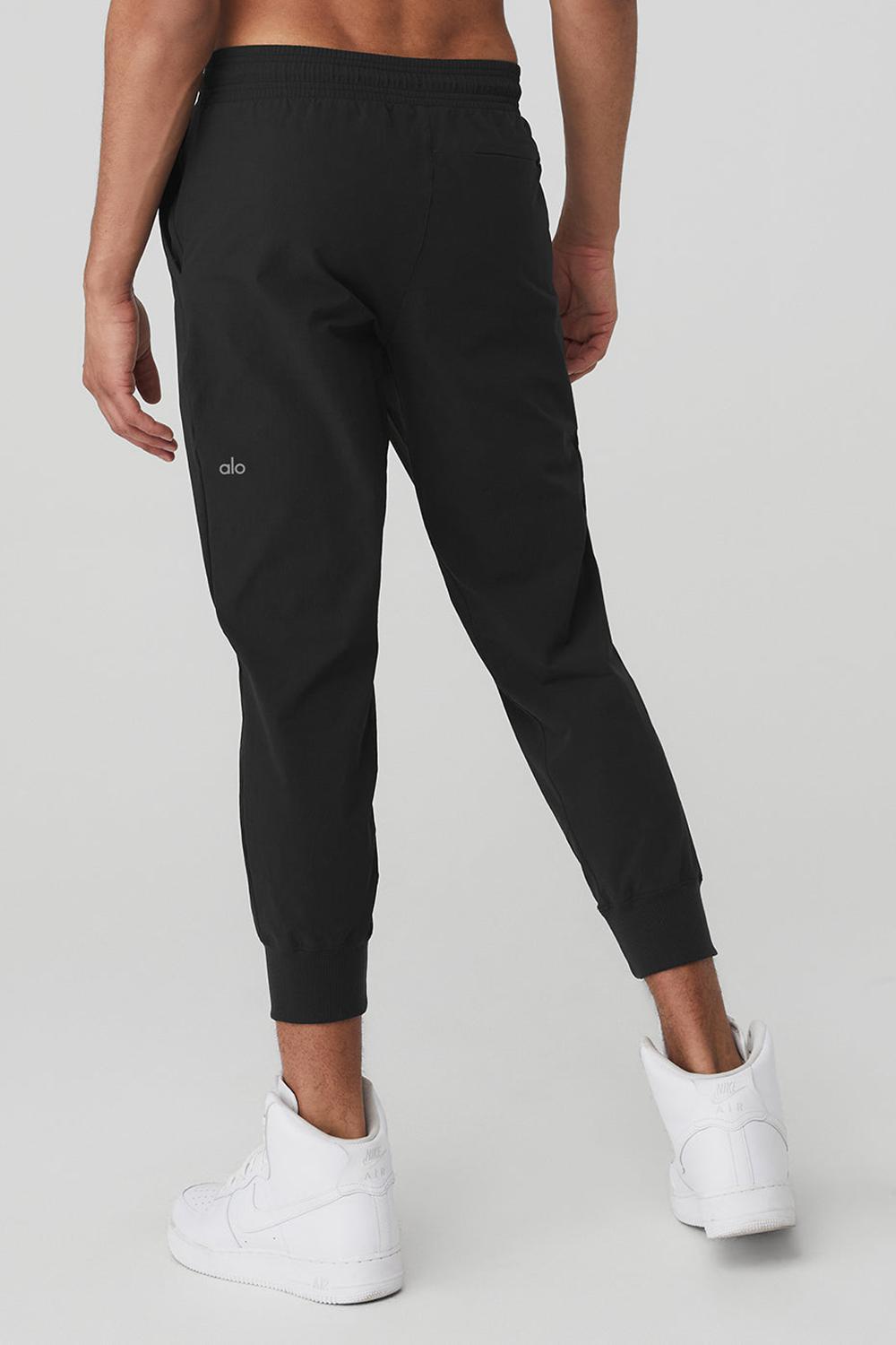 Black Men Alo Yoga Co-Op 7/8 Pant | Australia  72530-QGPZ