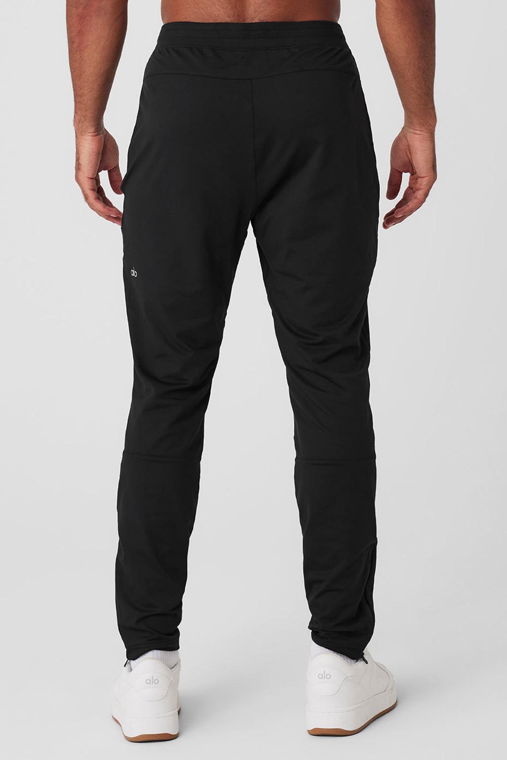 Black Men Alo Yoga Conquer React Performance Pant | Australia  03857-MDFT