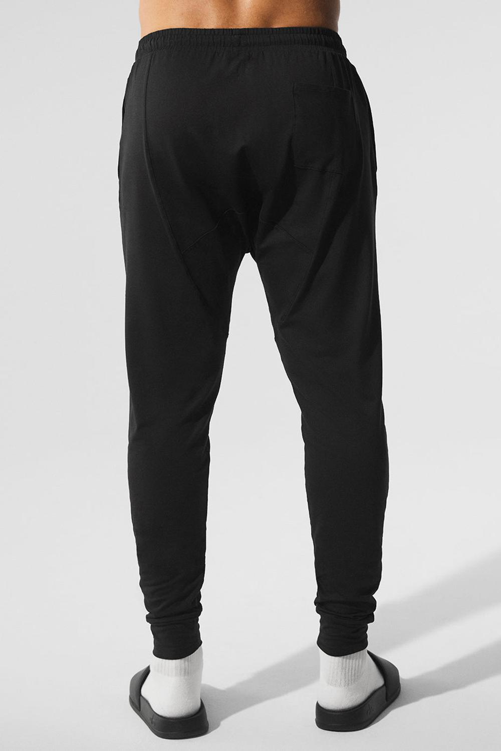 Black Men Alo Yoga Conquer Revitalize Pant | Australia  01234-YASQ
