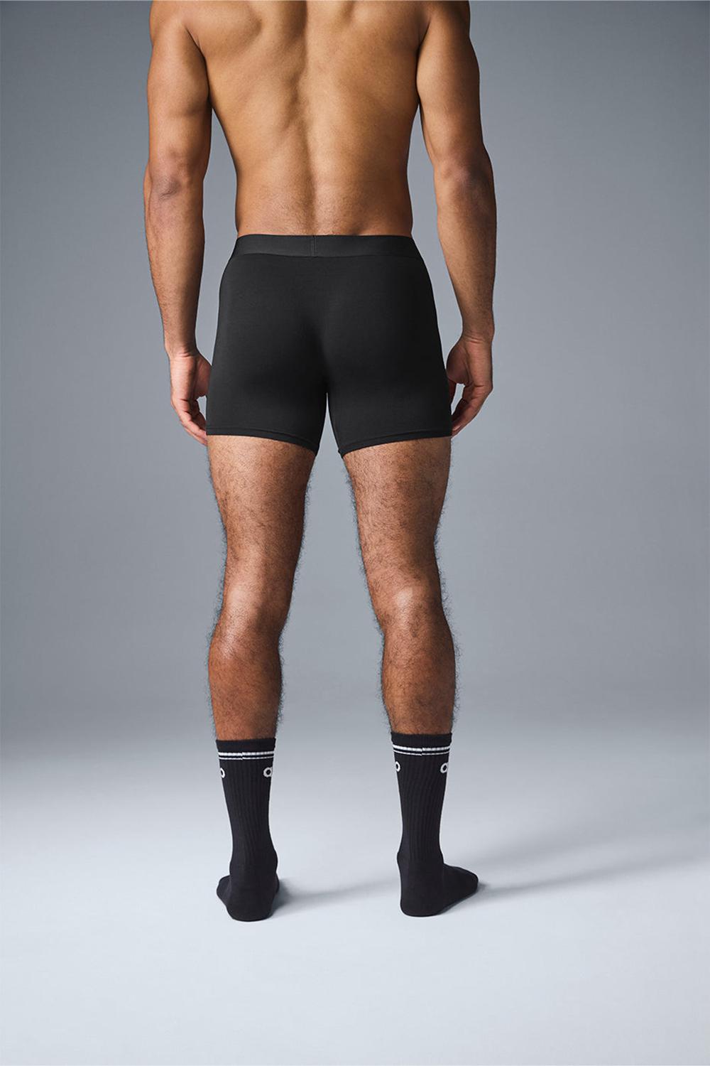 Black Men Alo Yoga Day and Night Boxer | Australia  07614-WVOT