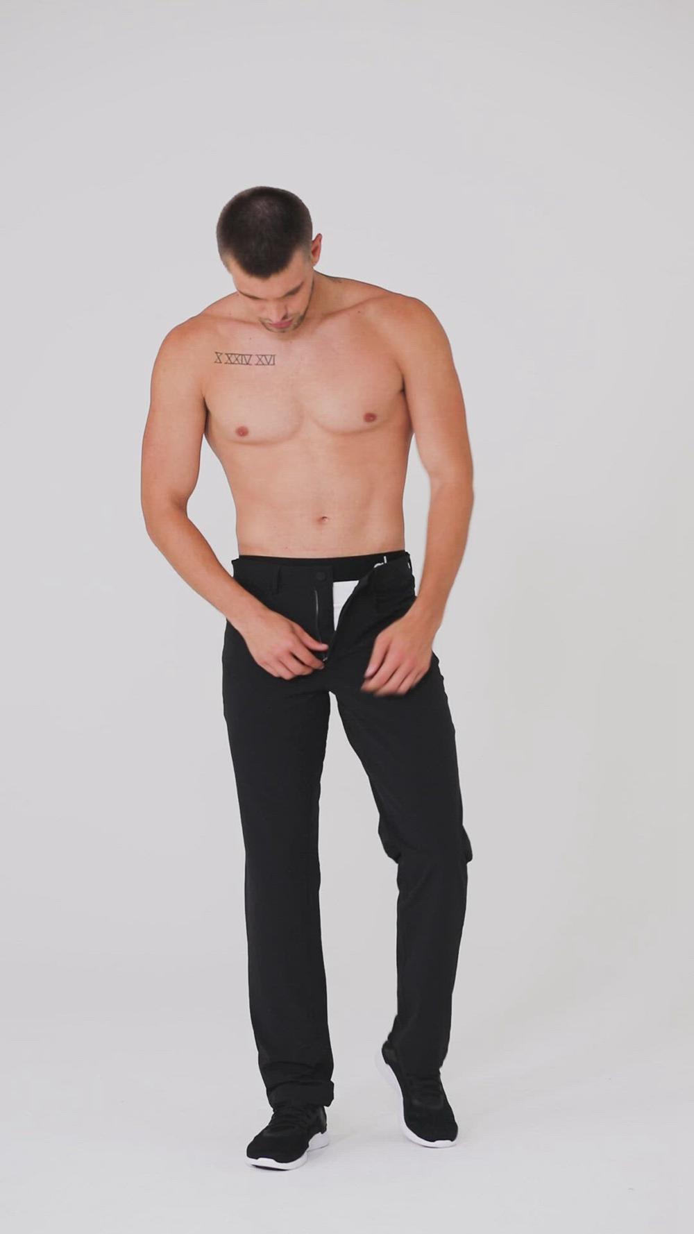 Black Men Alo Yoga Day and Night Pant | Australia  15647-DXGM