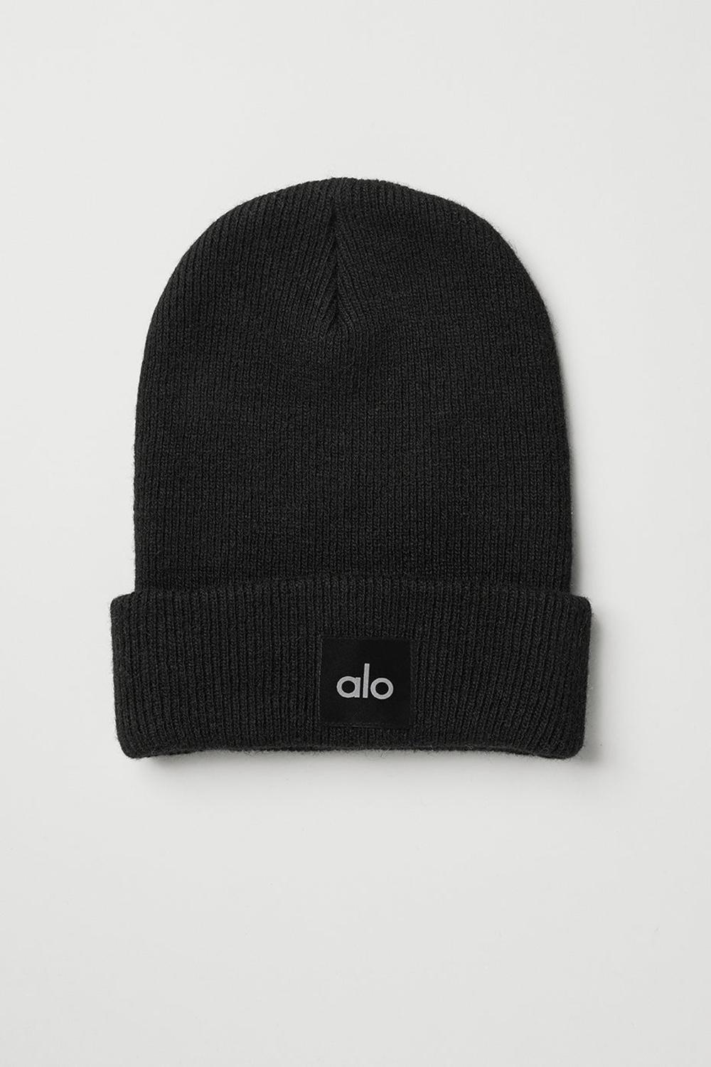 Black Men Alo Yoga Everyday Beanie | Australia  69204-NAML