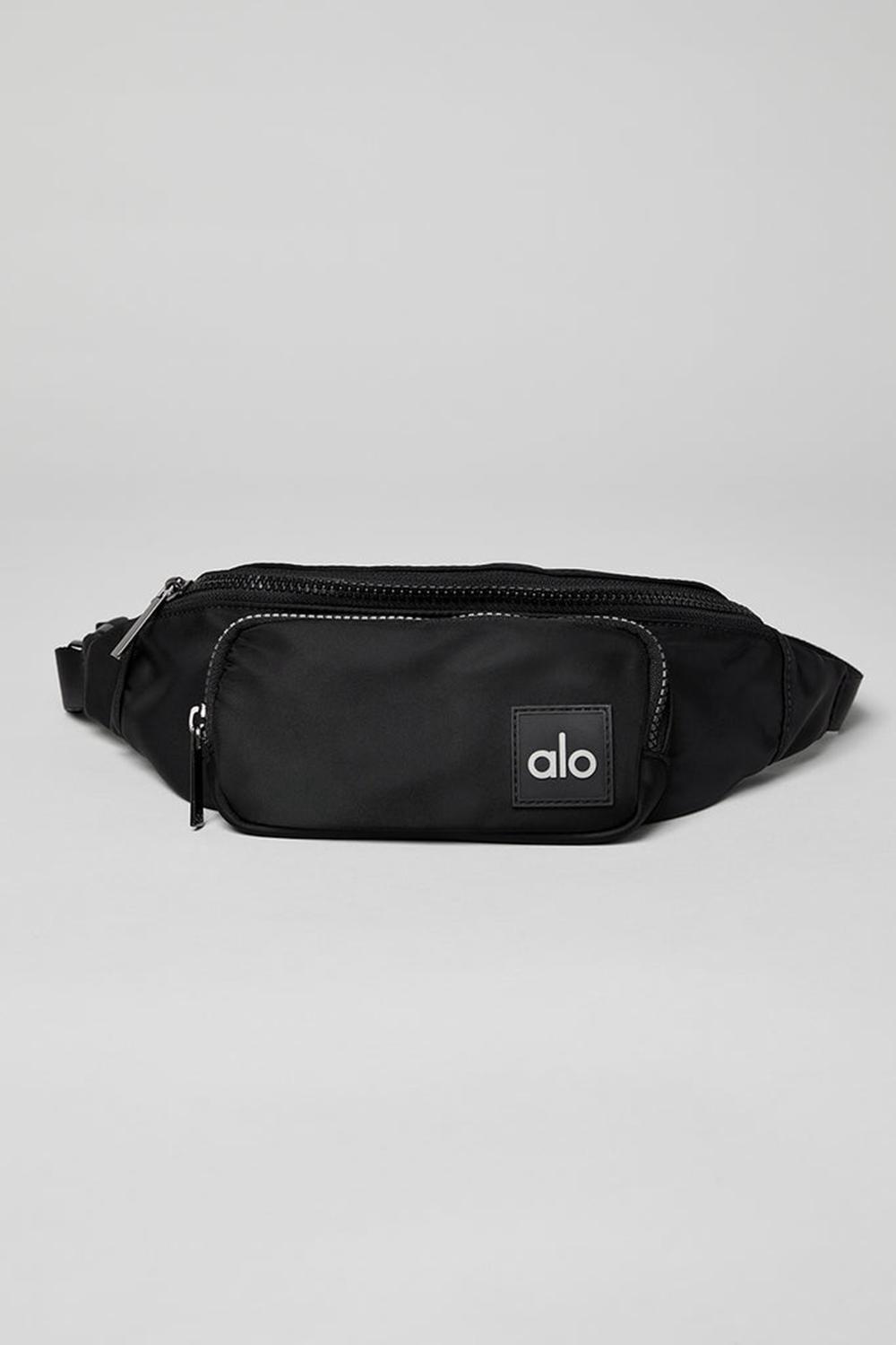Black Men Alo Yoga Explorer Fanny Pack Bum Bags | Australia  72810-VLGB