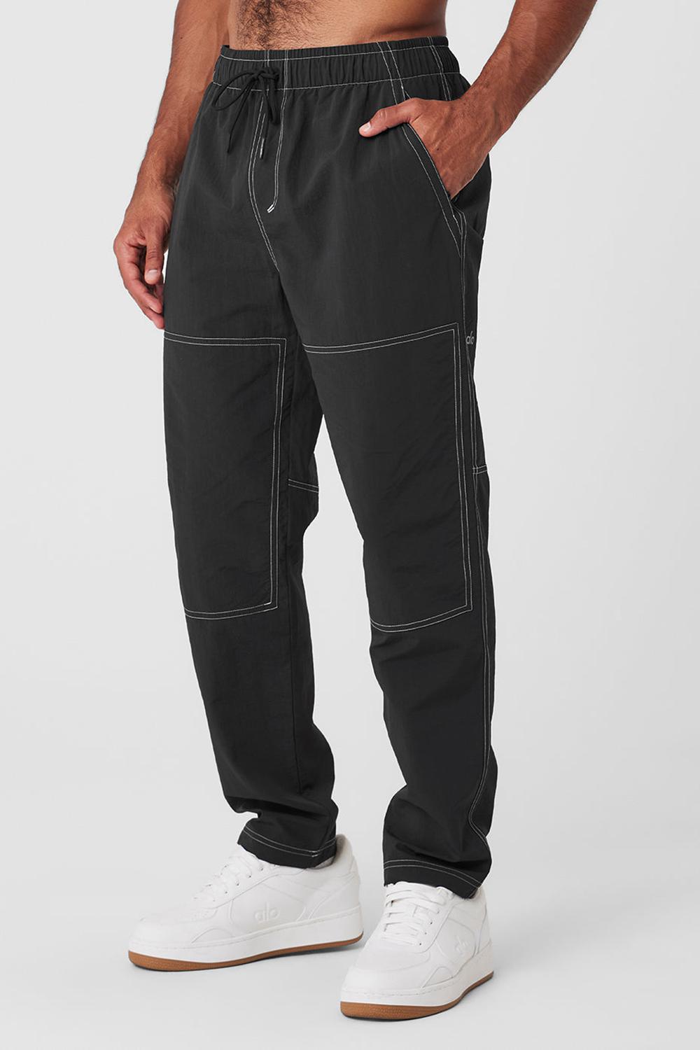 Black Men Alo Yoga Flight Pant | Australia  07198-EYFI