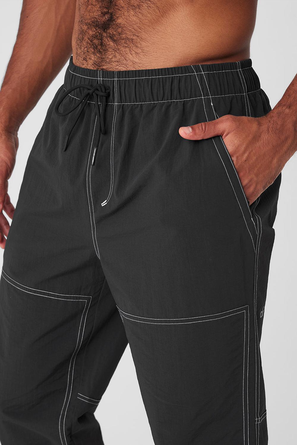 Black Men Alo Yoga Flight Pant | Australia  07198-EYFI