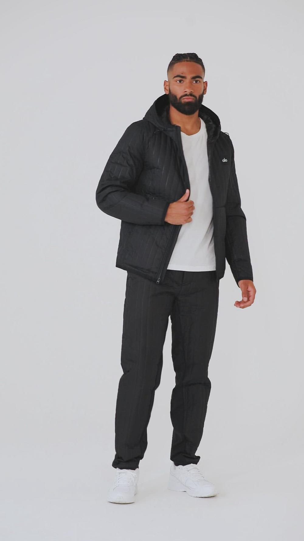 Black Men Alo Yoga Future Jacket | Australia  04769-GHZB