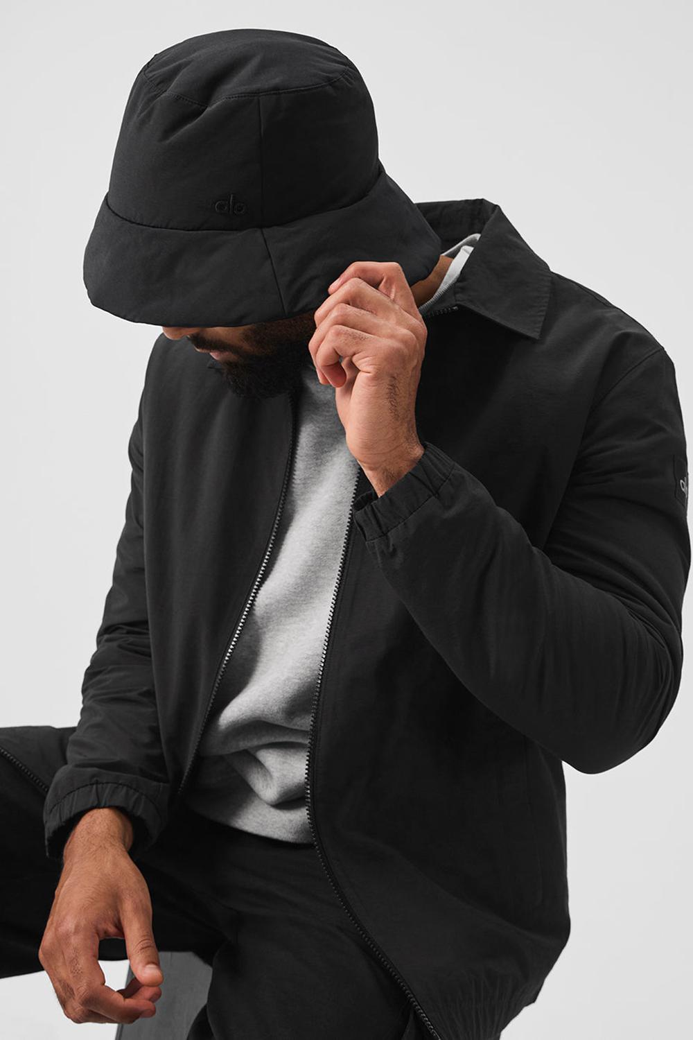 Black Men Alo Yoga Good Shade Bucket Hat | Australia  38914-YMTV