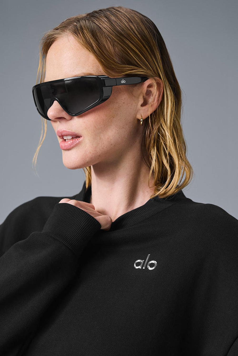 Black Men Alo Yoga Infamous Sunglasses | Australia  80914-EJTB