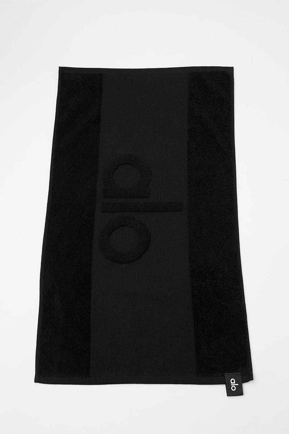 Black Men Alo Yoga Keep It Cool Gym Towel | Australia  98654-YLTR