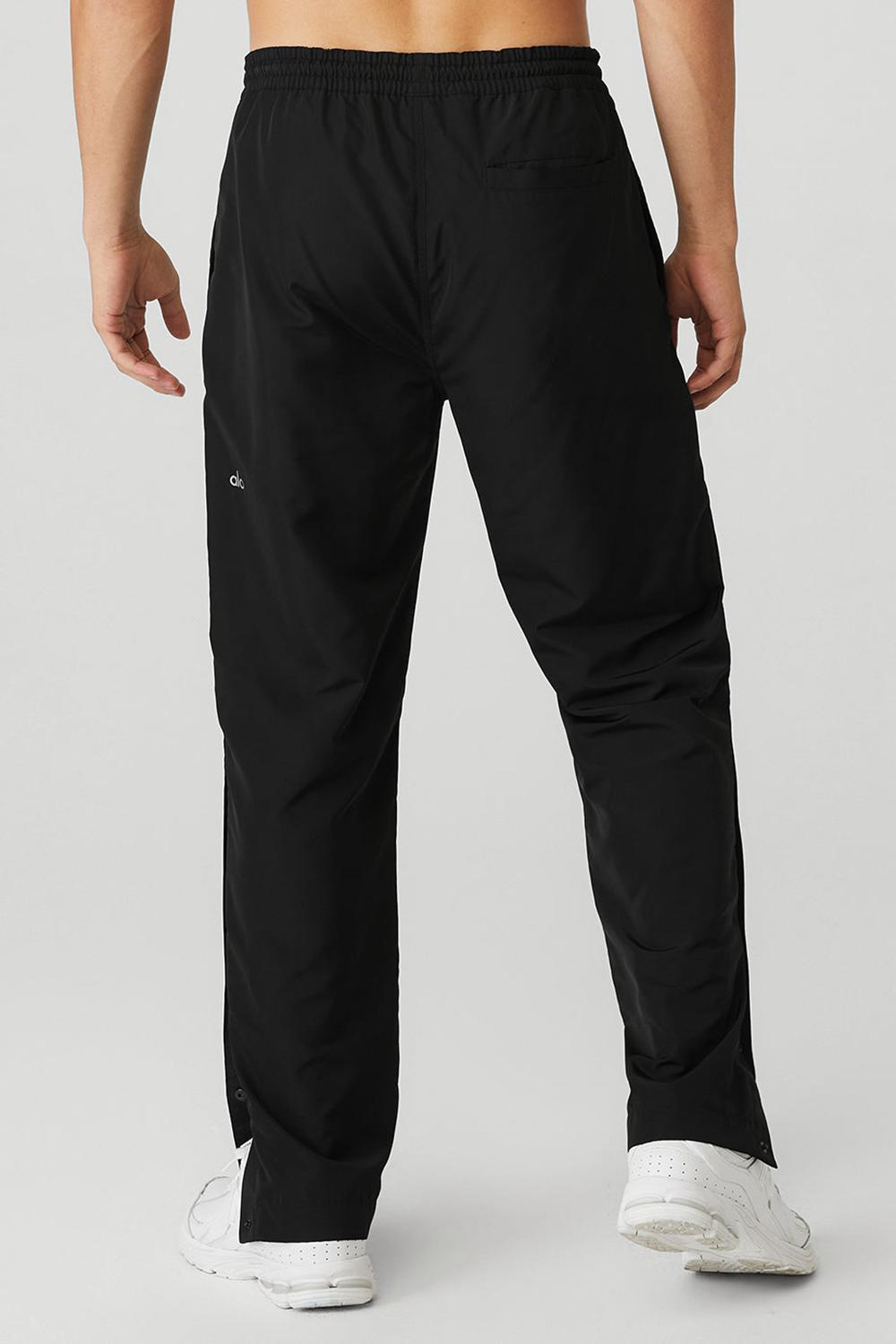 Black Men Alo Yoga Legend Snap Pant | Australia  71264-RDGP