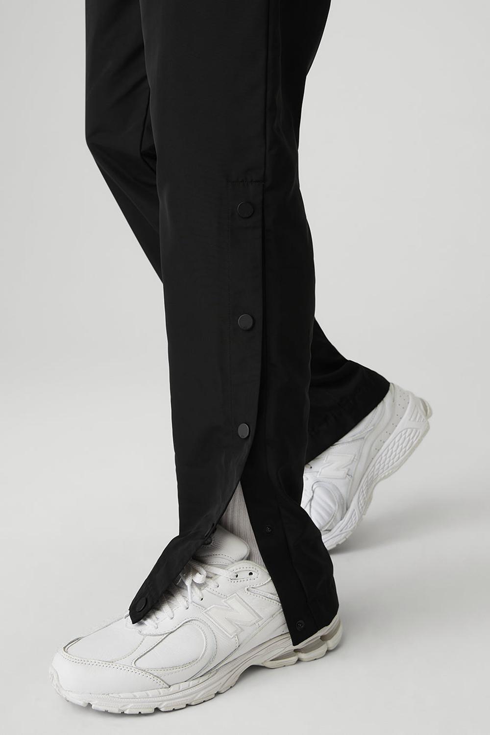 Black Men Alo Yoga Legend Snap Pant | Australia  71264-RDGP
