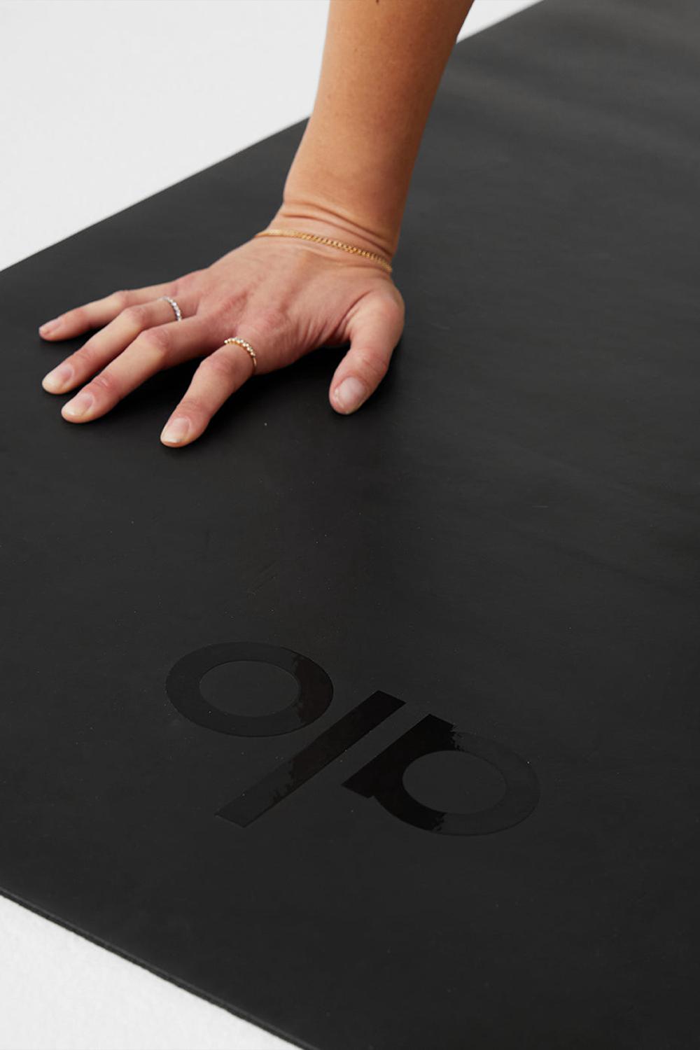 Black Men Alo Yoga Long Warrior Mat | Australia  15694-SJTZ