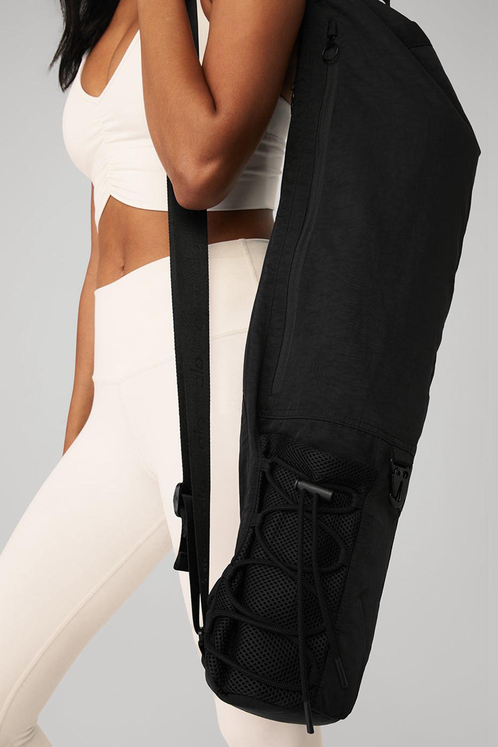 Black Men Alo Yoga Mat Bag | Australia  73510-UQHP